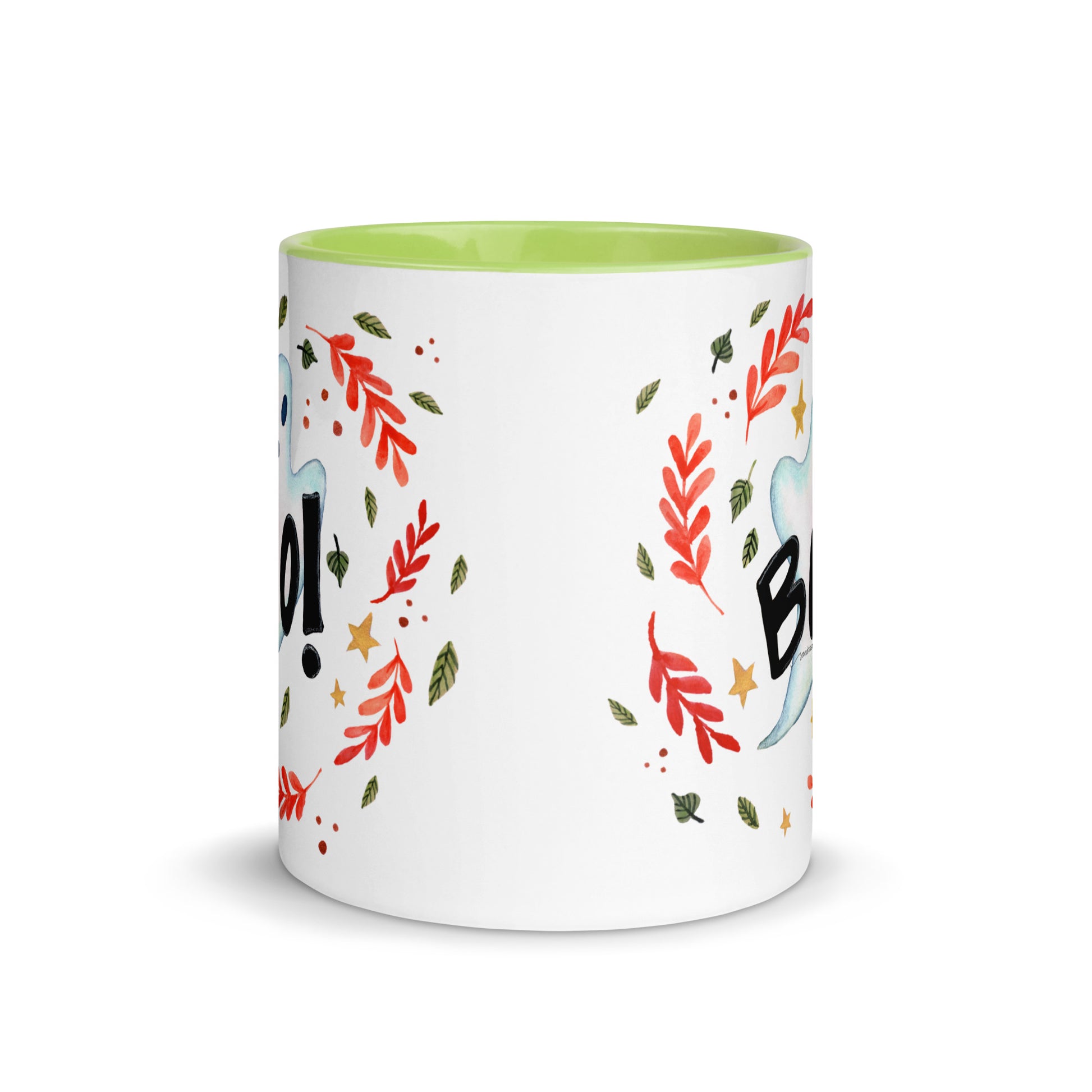 Boo! Halloween Ghost Mug – A Whimsical Autumn Delight 👻🍂 - SANDRAAS