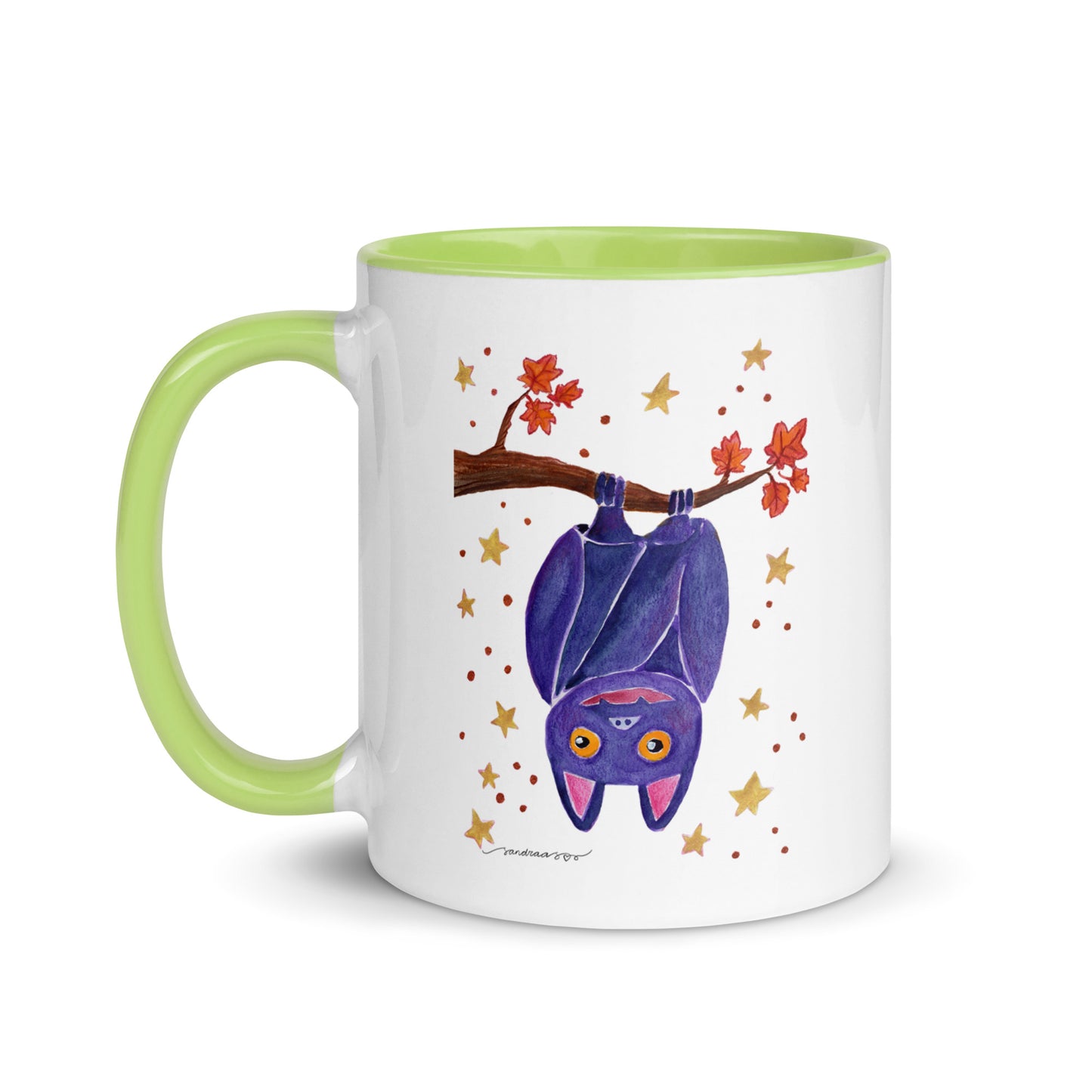 Whimsical Bat Halloween Mug – Add Some Spooky Cuteness to Your Coffee! 🦇🎃☕ - SANDRAAS