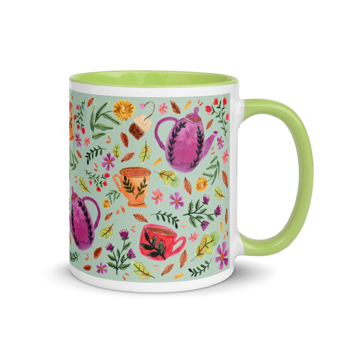 Cozy Autumn Tea Mug โ A Warm Hug in a Cup ๐โ - SANDRAAS