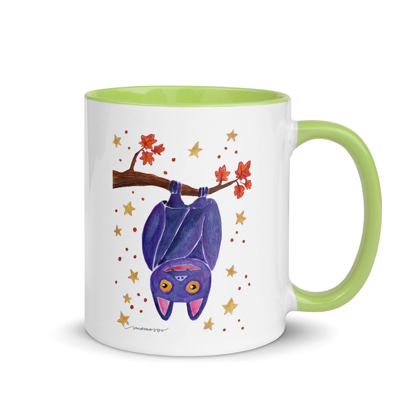 Whimsical Bat Halloween Mug – Add Some Spooky Cuteness to Your Coffee! 🦇🎃☕ - SANDRAAS