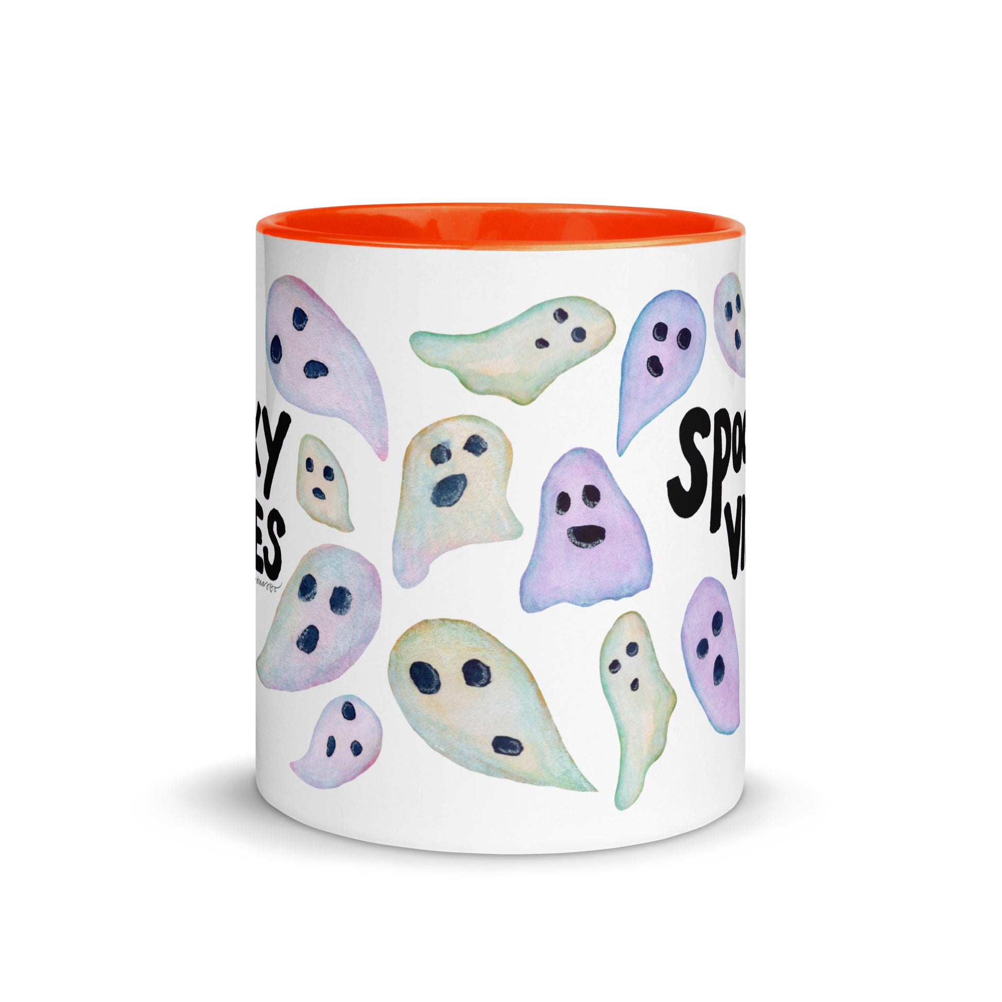 Spooky Vibes Halloween Mug – A Whimsical Ghostly Delight! 👻☕🎃 - SANDRAAS
