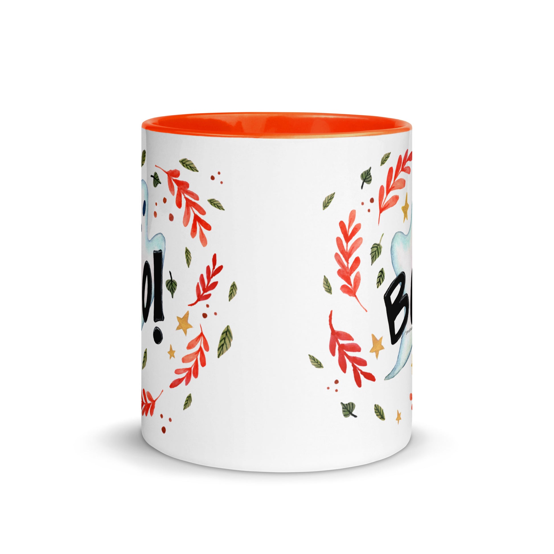 Boo! Halloween Ghost Mug – A Whimsical Autumn Delight 👻🍂 - SANDRAAS