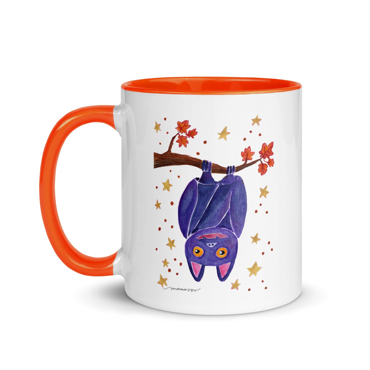 Whimsical Bat Halloween Mug – Add Some Spooky Cuteness to Your Coffee! 🦇🎃☕ - SANDRAAS
