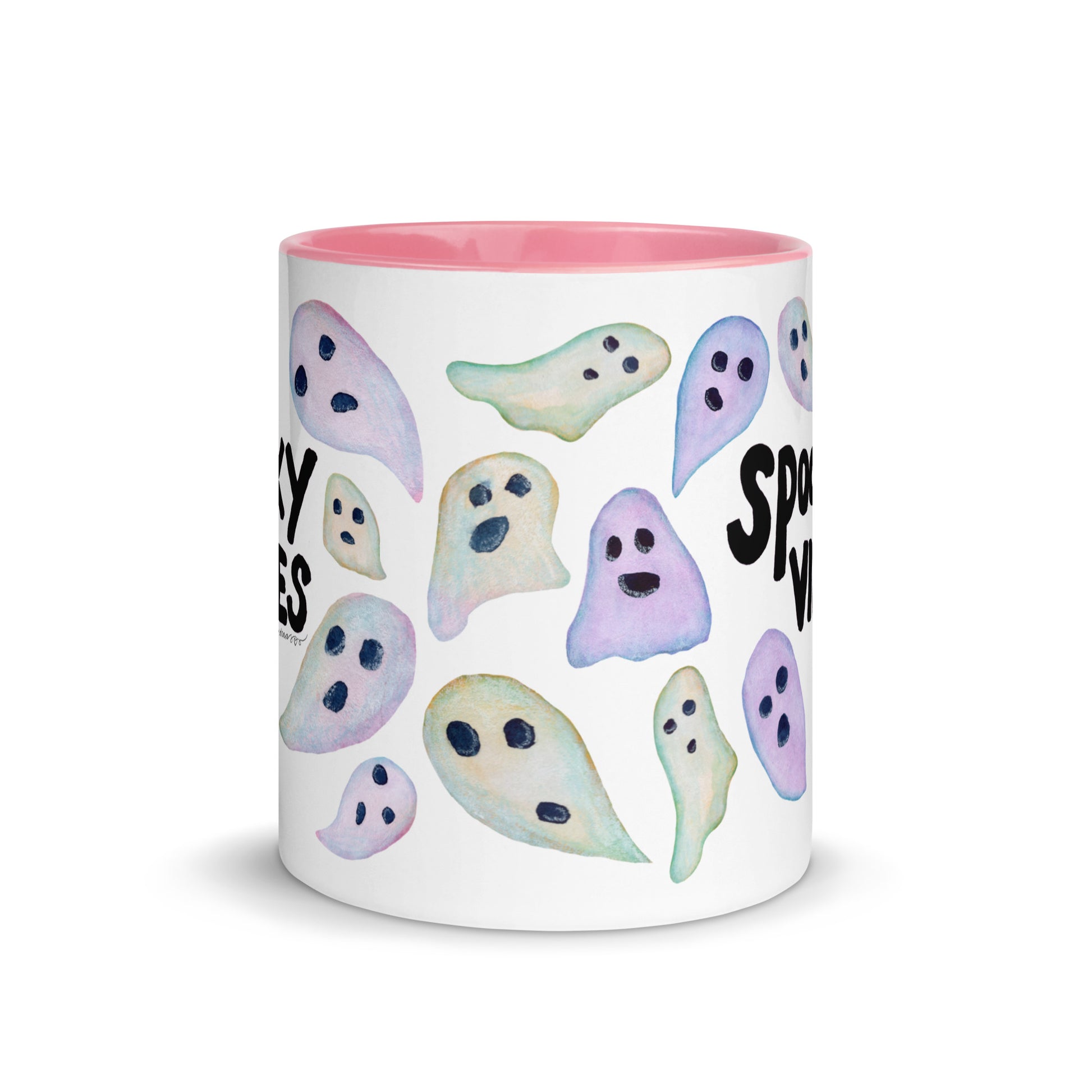 Spooky Vibes Halloween Mug – A Whimsical Ghostly Delight! 👻☕🎃 - SANDRAAS