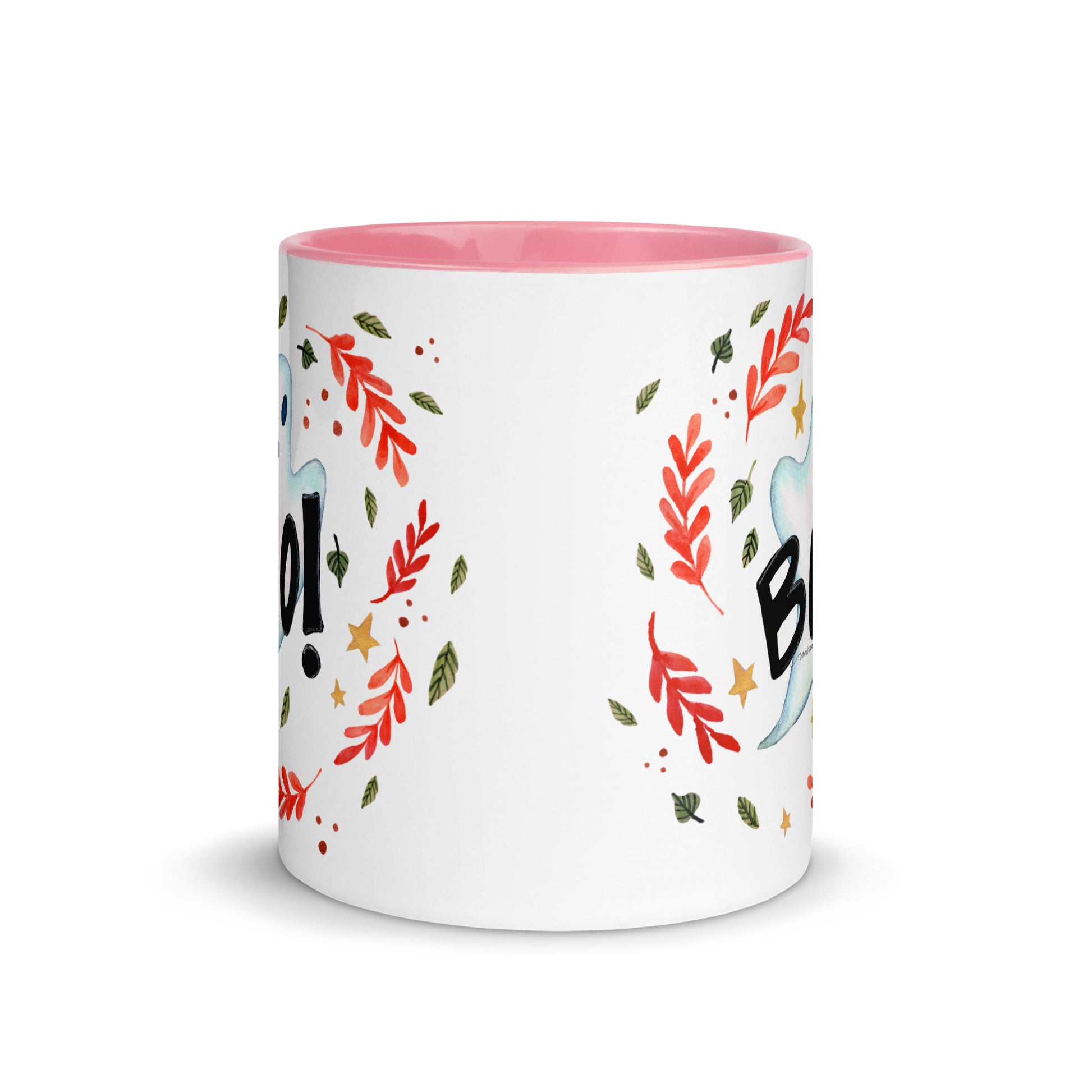 Boo! Halloween Ghost Mug – A Whimsical Autumn Delight 👻🍂 - SANDRAAS