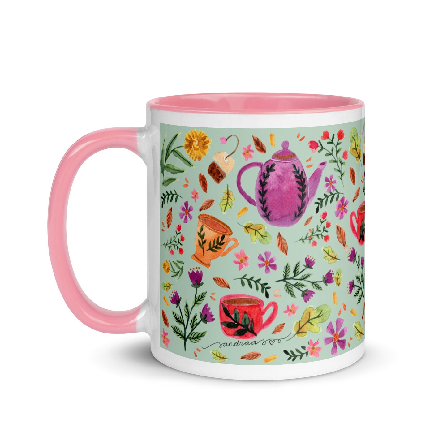 Cozy Autumn Tea Mug โ A Warm Hug in a Cup ๐โ - SANDRAAS