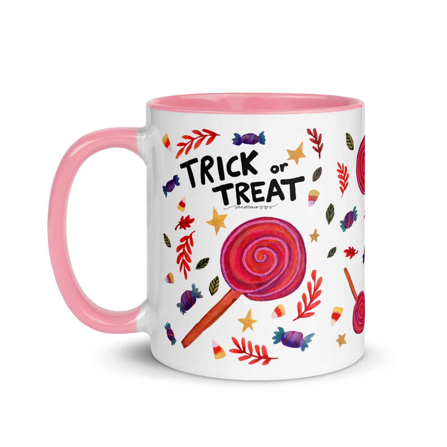 Trick or Treat Halloween Mug – A Sweet & Spooky Delight! 🎃🍭☕ - SANDRAAS