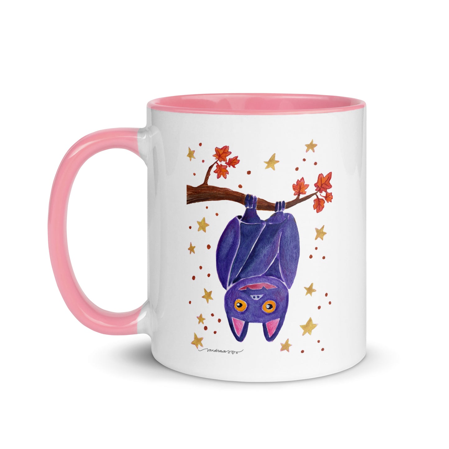 Whimsical Bat Halloween Mug – Add Some Spooky Cuteness to Your Coffee! 🦇🎃☕ - SANDRAAS