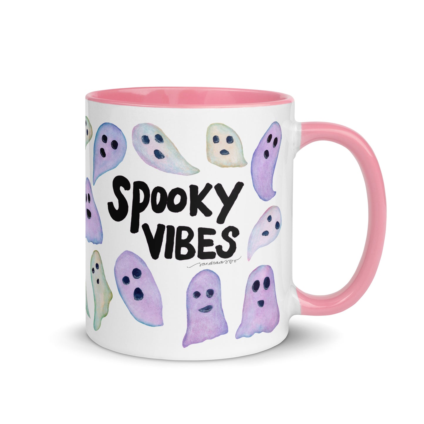 Spooky Vibes Halloween Mug – A Whimsical Ghostly Delight! 👻☕🎃 - SANDRAAS