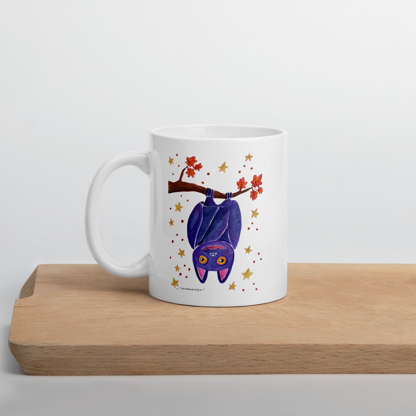 Halloween Bat Mug – A Spooky Sip for the Season! 🦇🎃 - SANDRAAS