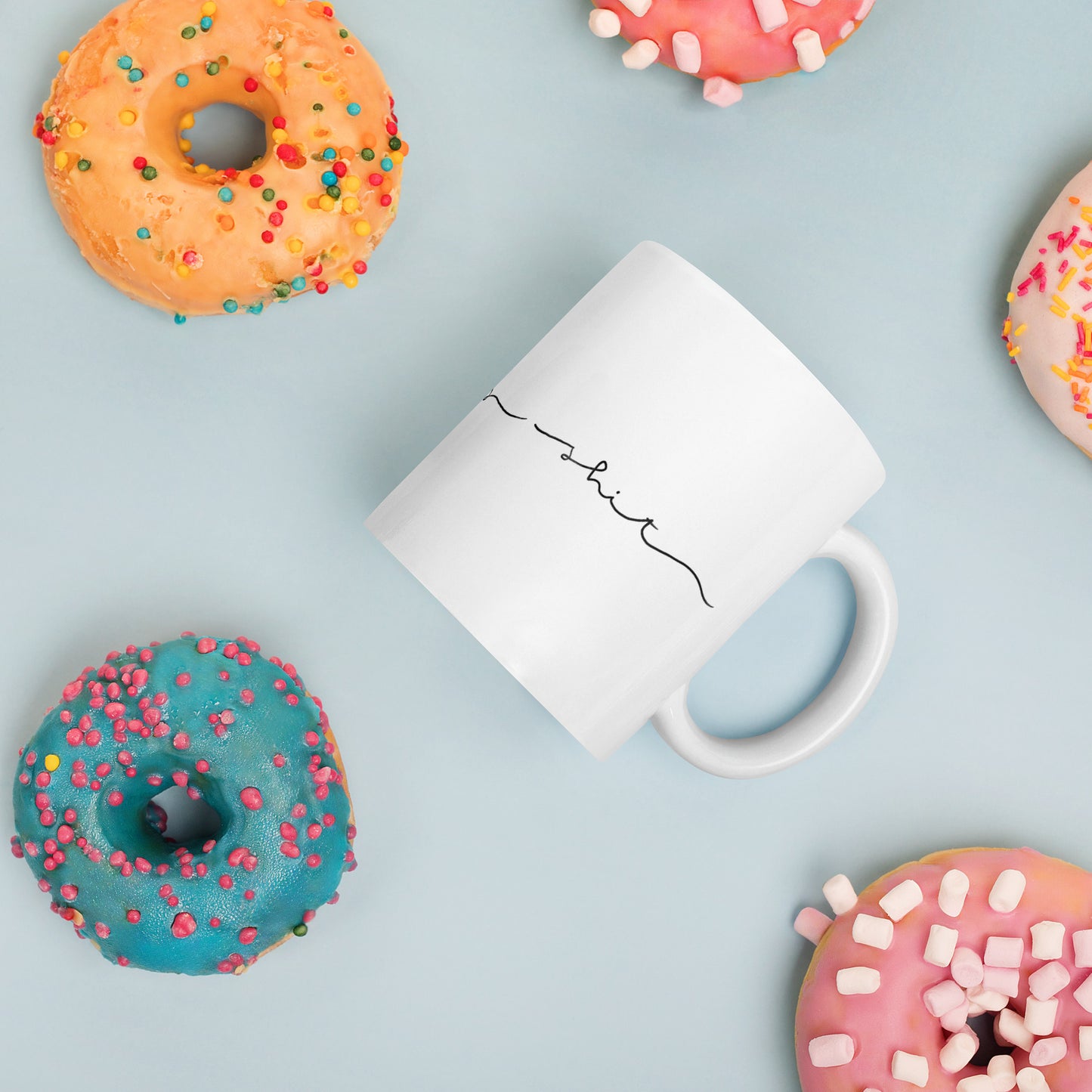 White glossy mug - “Fuck This Shit” – Ceramic Mug (11oz / 15oz / 20oz) - SANDRAAS