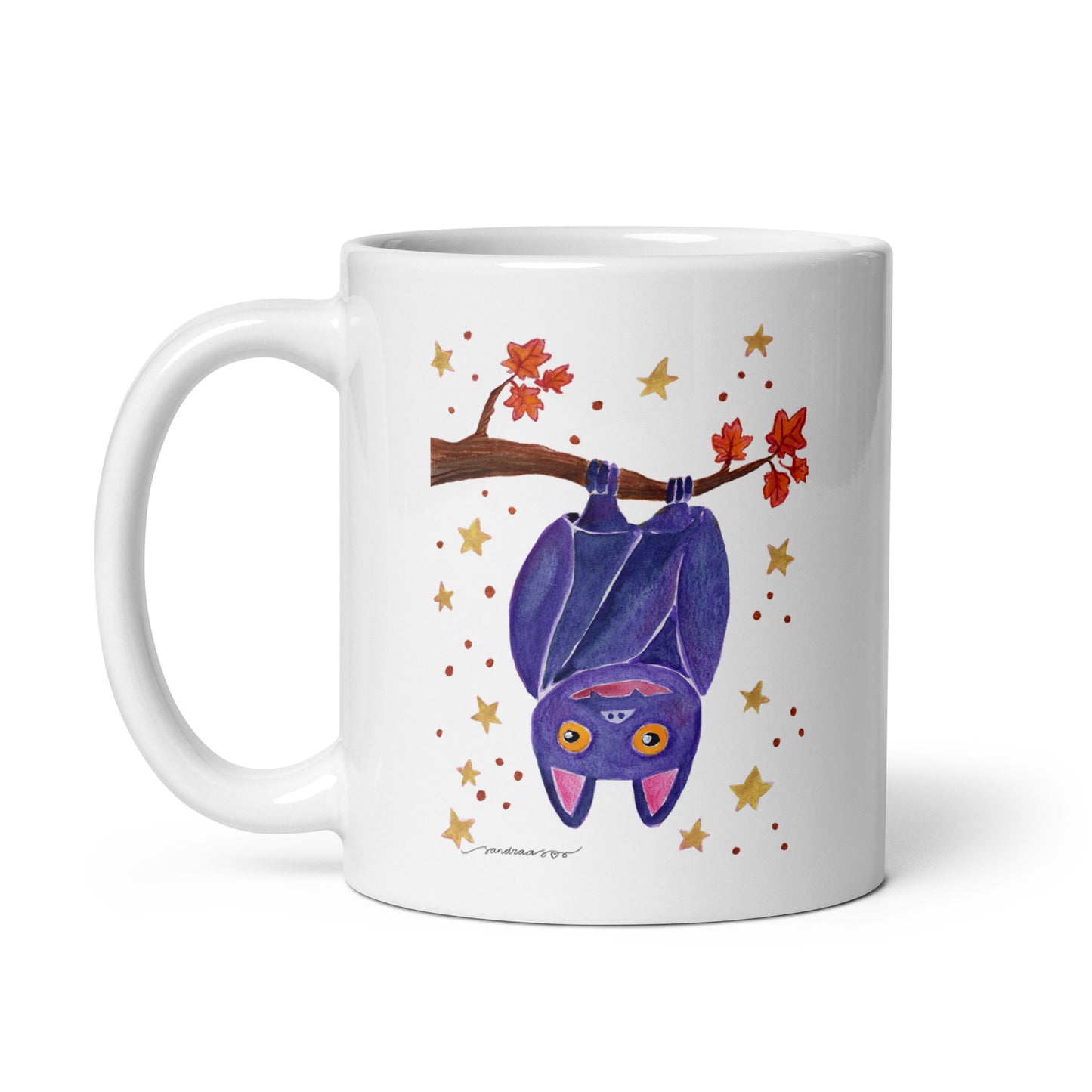 Halloween Bat Mug – A Spooky Sip for the Season! 🦇🎃 - SANDRAAS