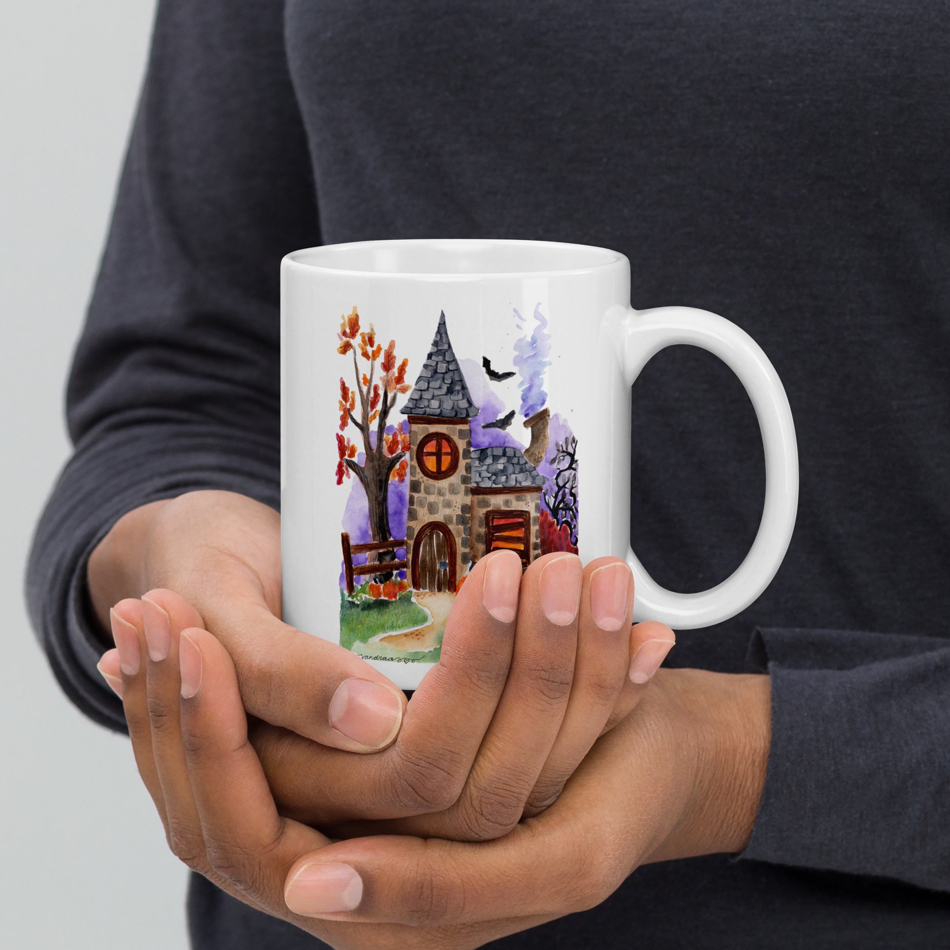 Haunted House Halloween Mug – A Spooky Sip for Chilly Autumn Nights! 🎃👻 - SANDRAAS