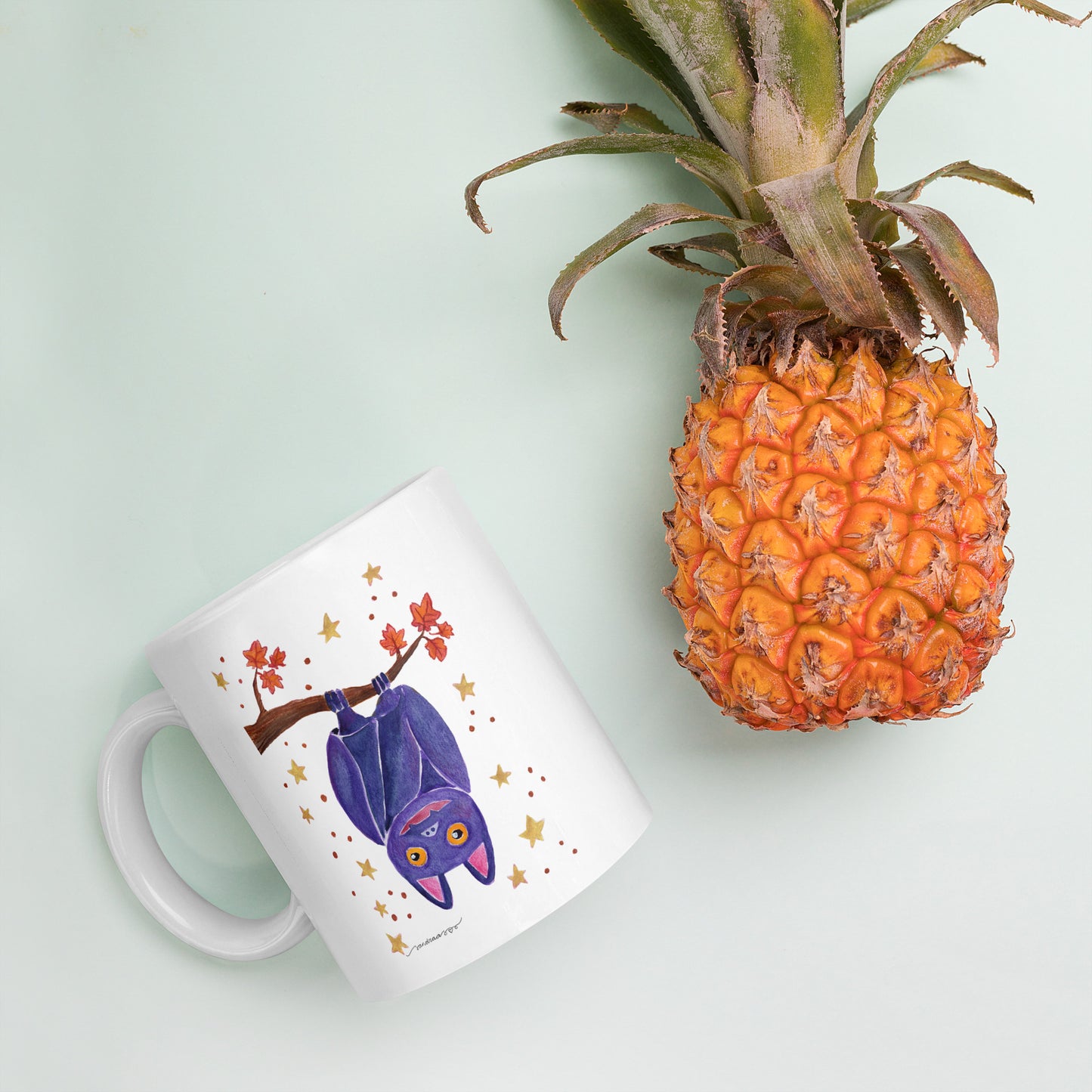 Halloween Bat Mug – A Spooky Sip for the Season! 🦇🎃 - SANDRAAS