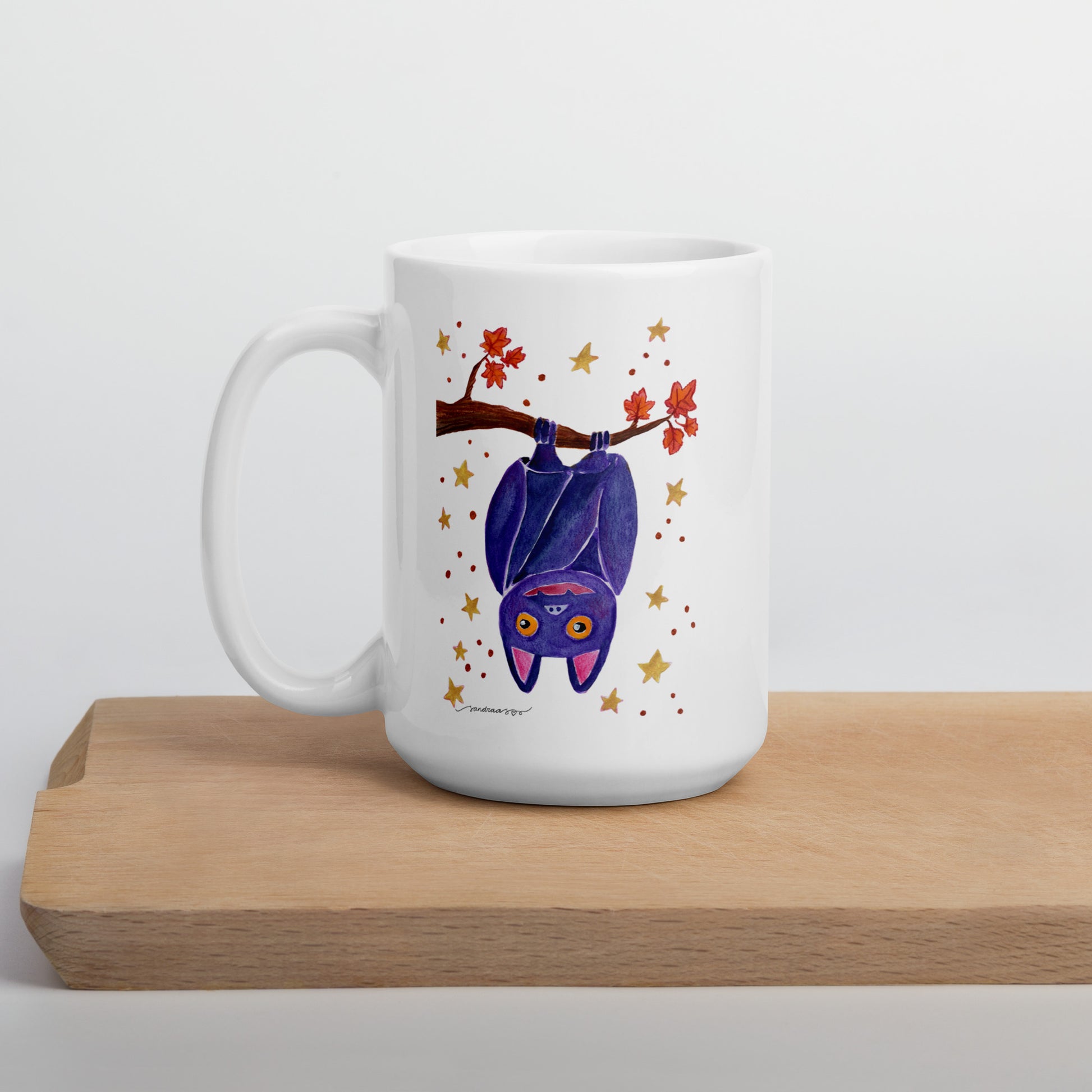 Halloween Bat Mug – A Spooky Sip for the Season! 🦇🎃 - SANDRAAS