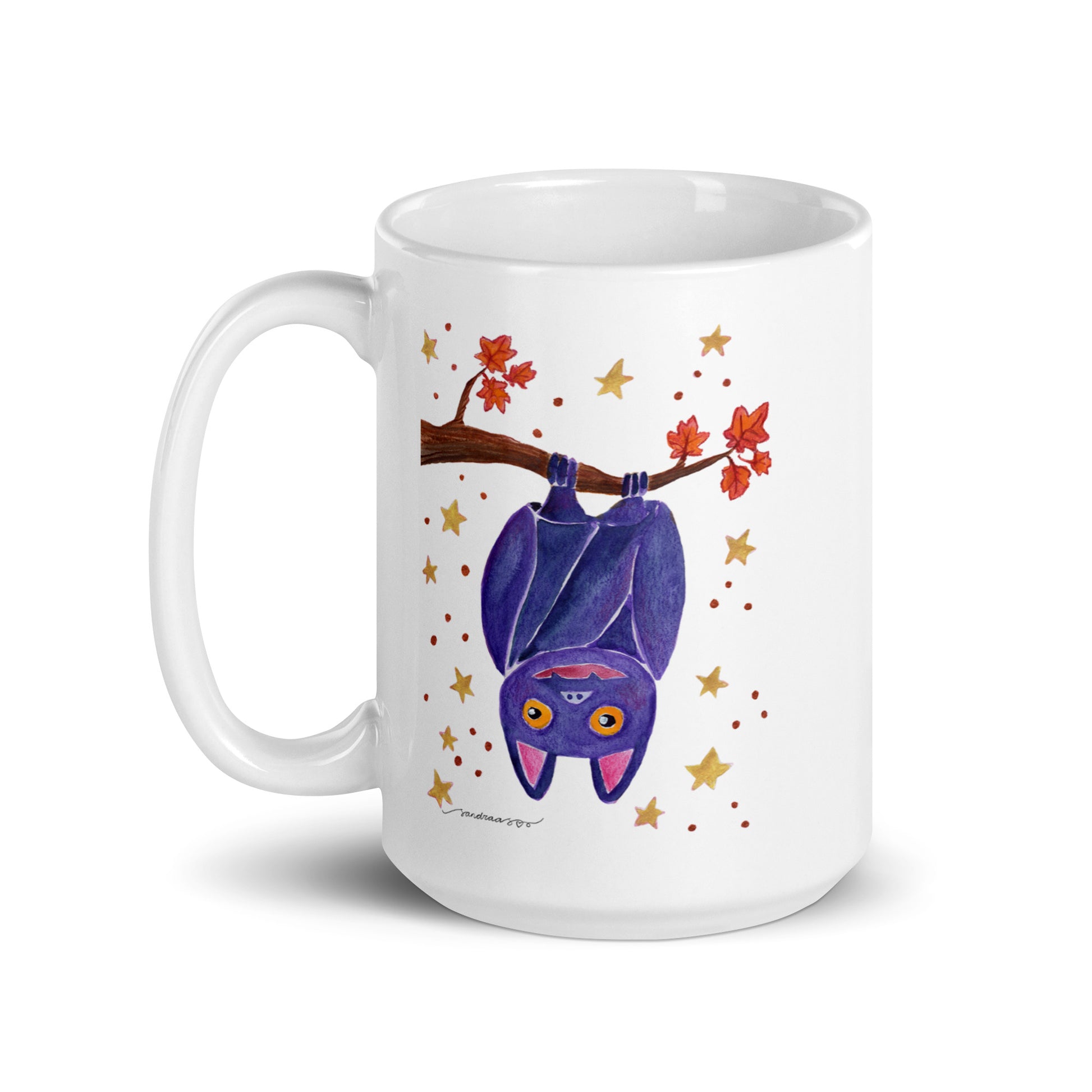 Halloween Bat Mug – A Spooky Sip for the Season! 🦇🎃 - SANDRAAS