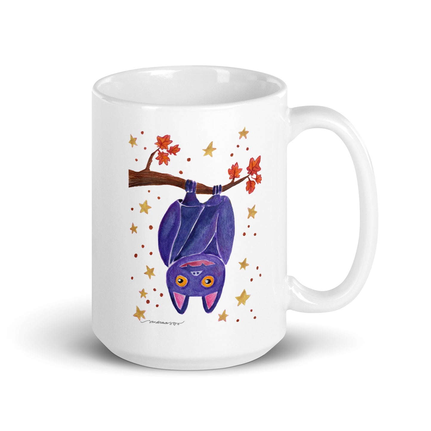 Halloween Bat Mug – A Spooky Sip for the Season! 🦇🎃 - SANDRAAS