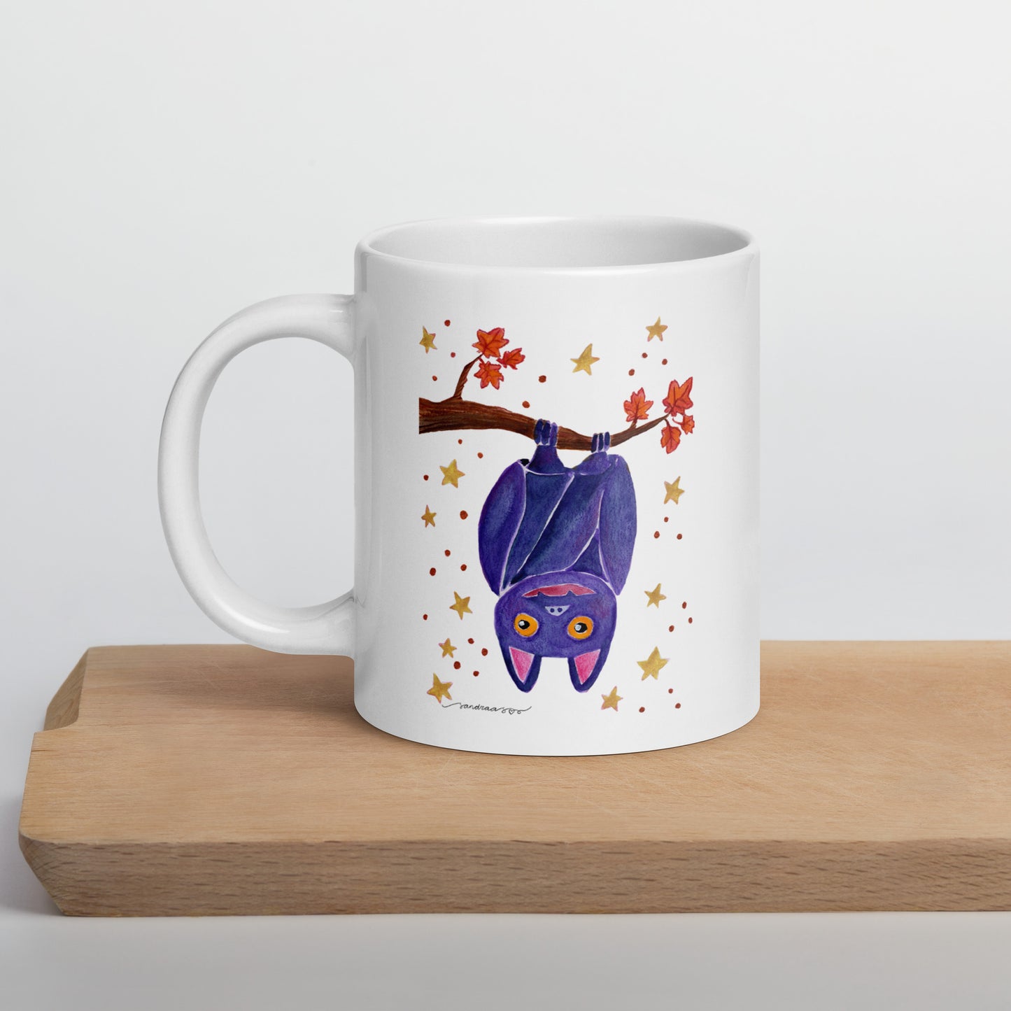 Halloween Bat Mug – A Spooky Sip for the Season! 🦇🎃 - SANDRAAS