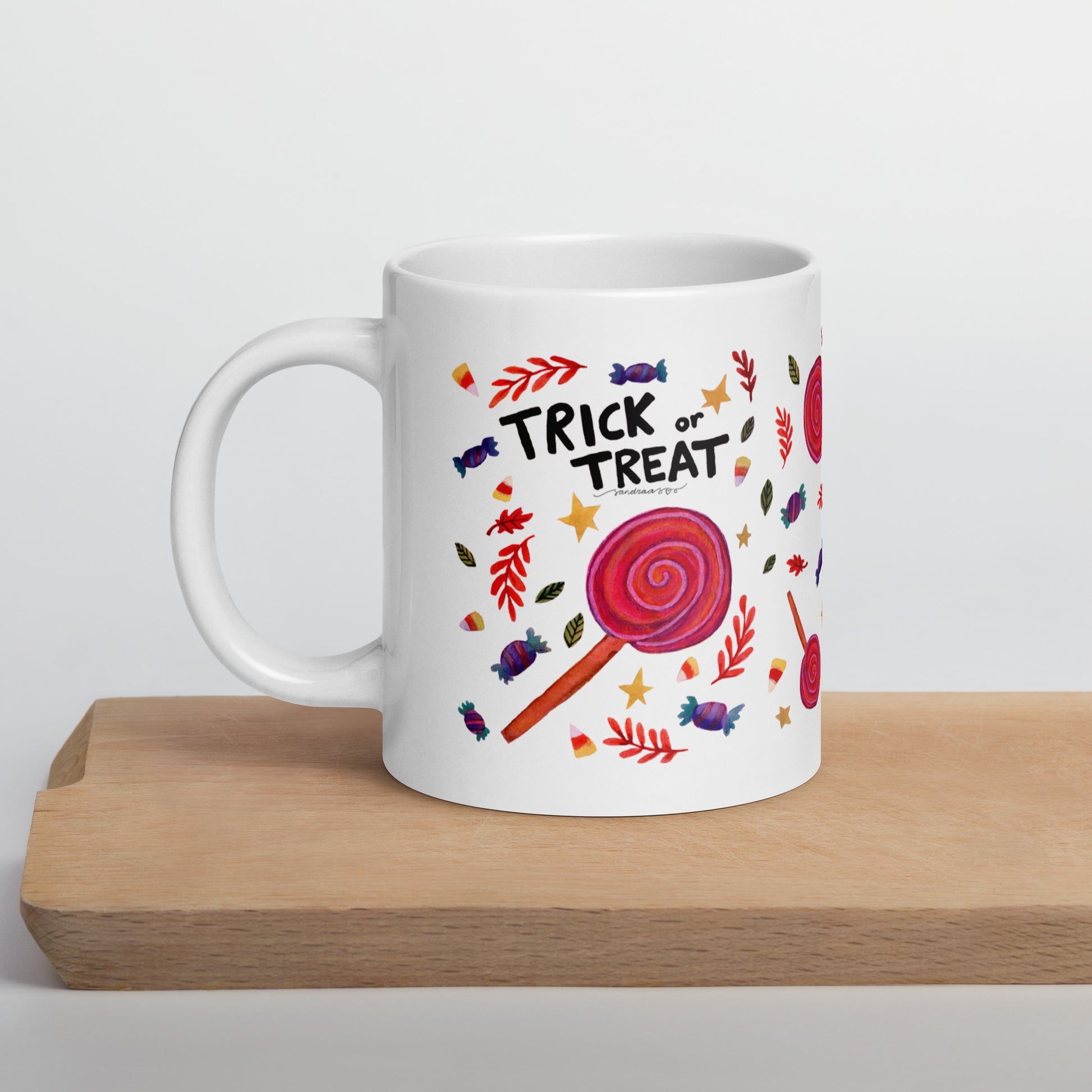 Trick or Treat Halloween Mug – A Sweet & Spooky Delight! 🎃🍬 - SANDRAAS