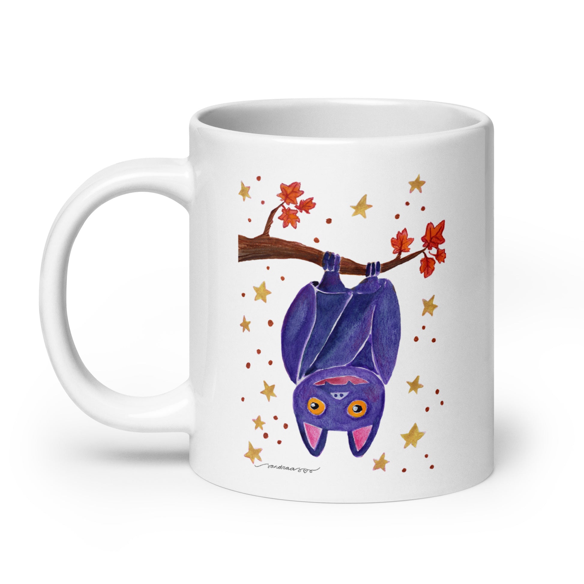 Halloween Bat Mug – A Spooky Sip for the Season! 🦇🎃 - SANDRAAS
