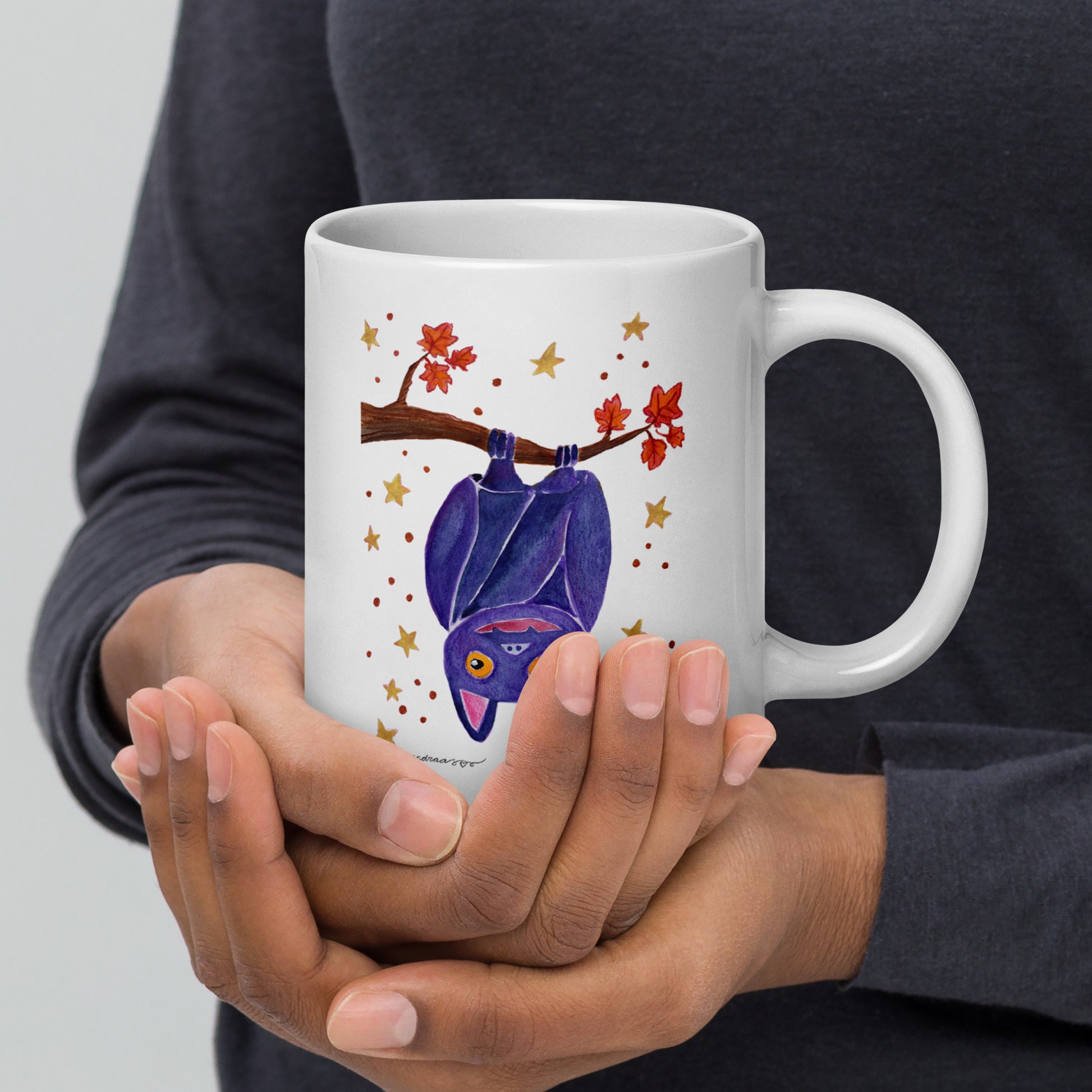 Halloween Bat Mug – A Spooky Sip for the Season! 🦇🎃 - SANDRAAS