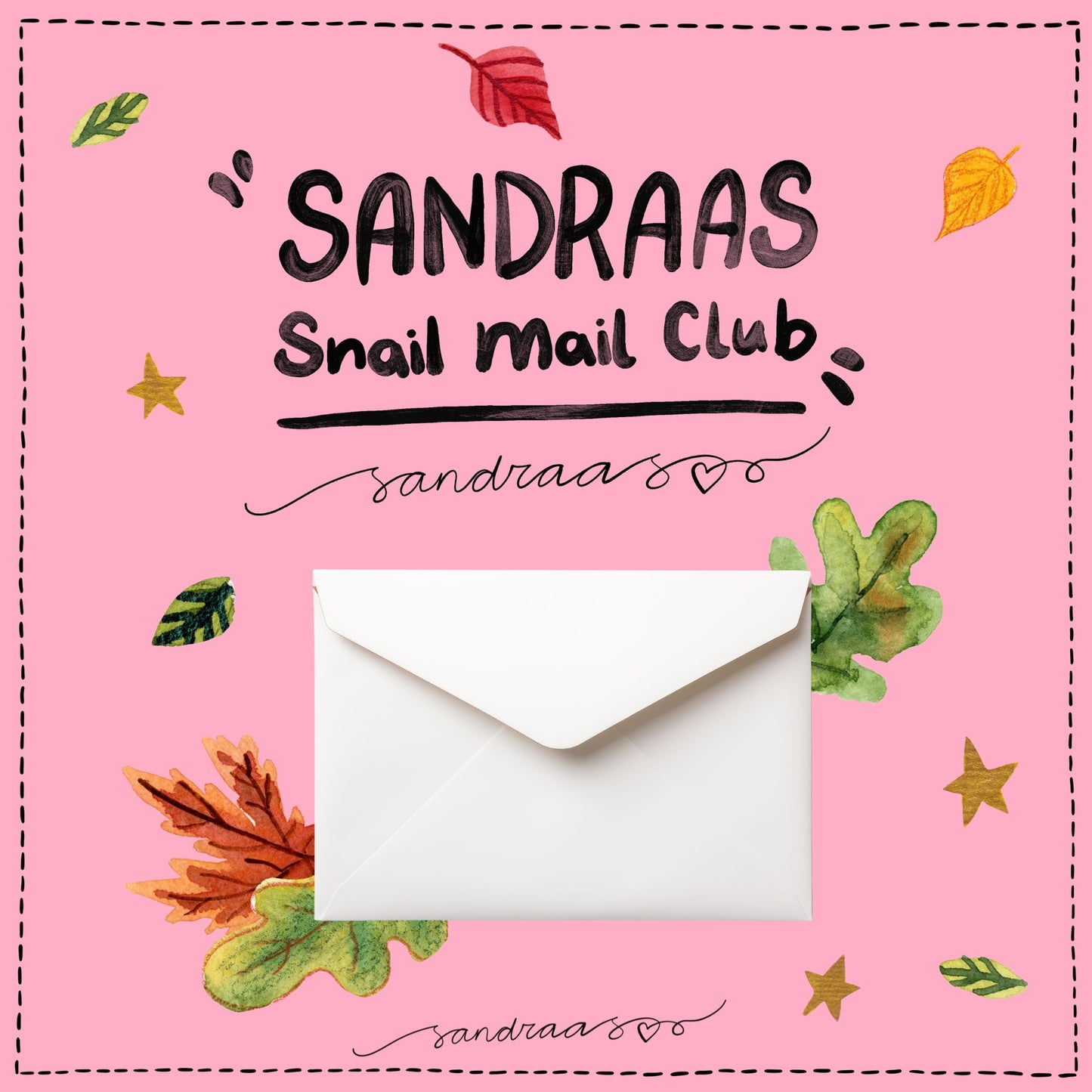SANDRAAS Snail Mail Club Subscription - SANDRAAS