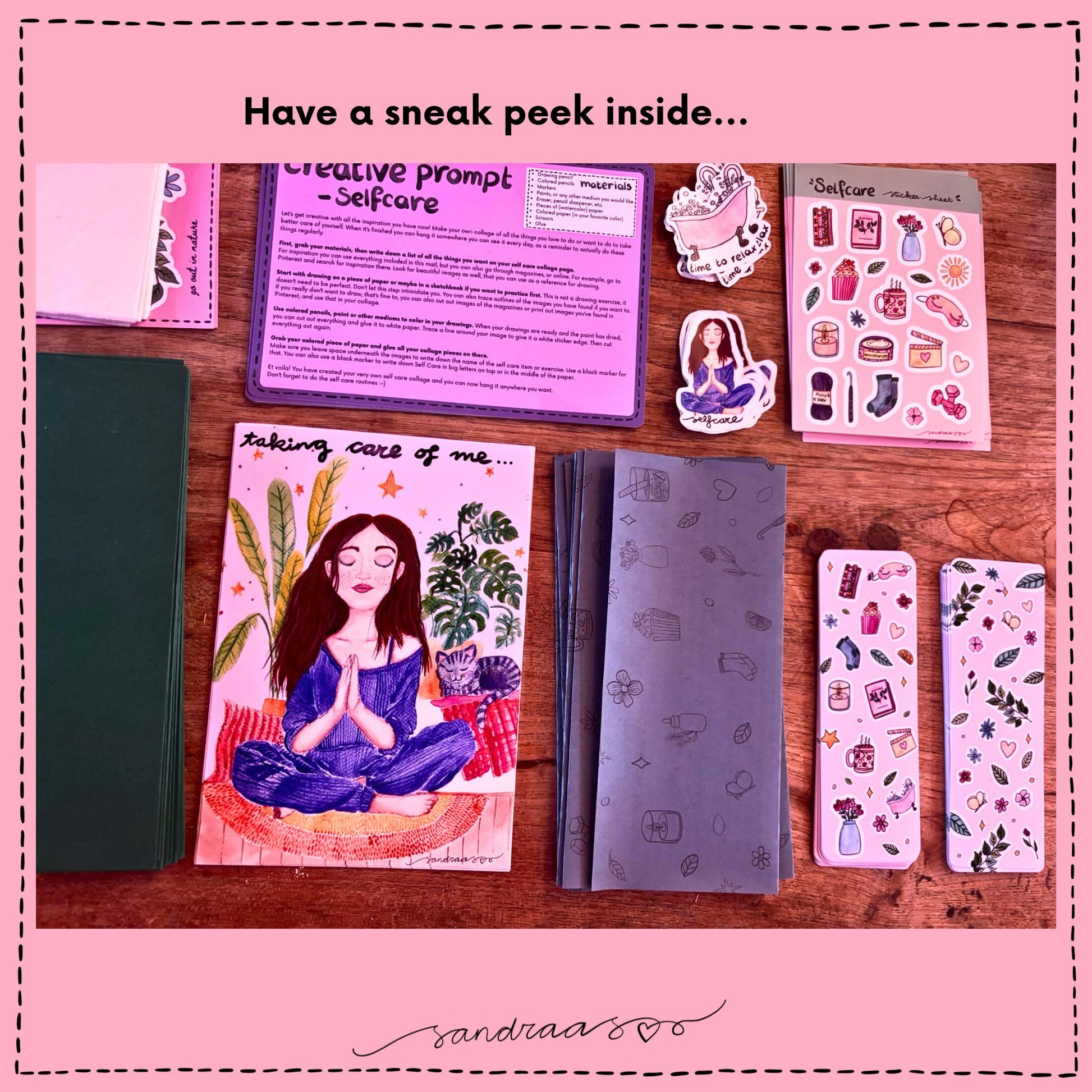 SANDRAAS Snail Mail Club Subscription - SANDRAAS