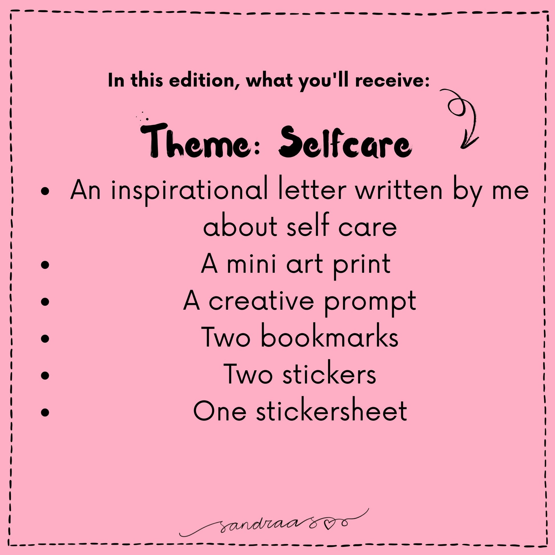 SANDRAAS Snail Mail Club Subscription - SANDRAAS