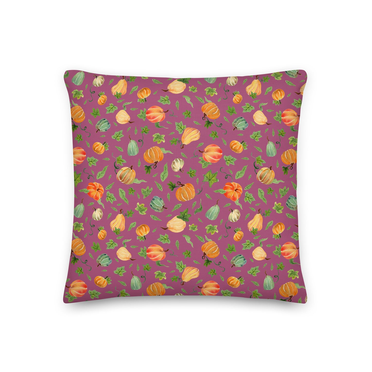 Premium Pillow - Purple Pumpkins