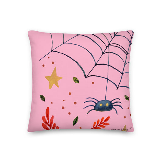 Premium Pillow - Halloween Spider