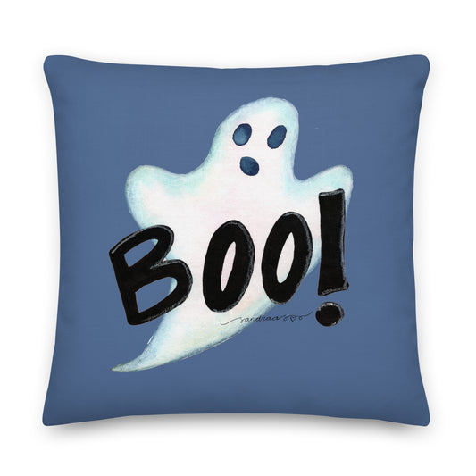 Premium Pillow - Halloween - Ghost - Boo!