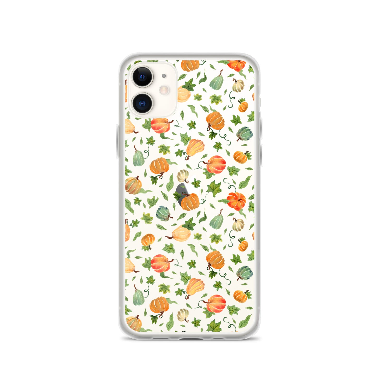 Clear Case for iPhone® - Pumpkins Pattern