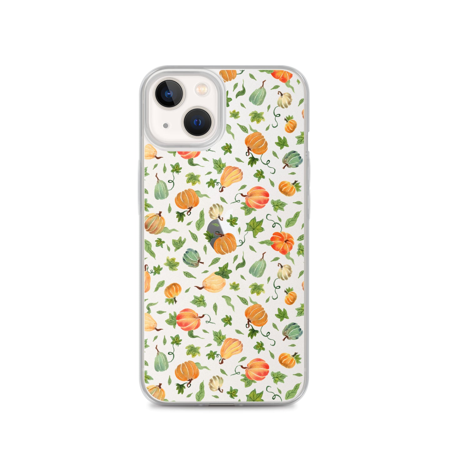 Clear Case for iPhone® - Pumpkins Pattern