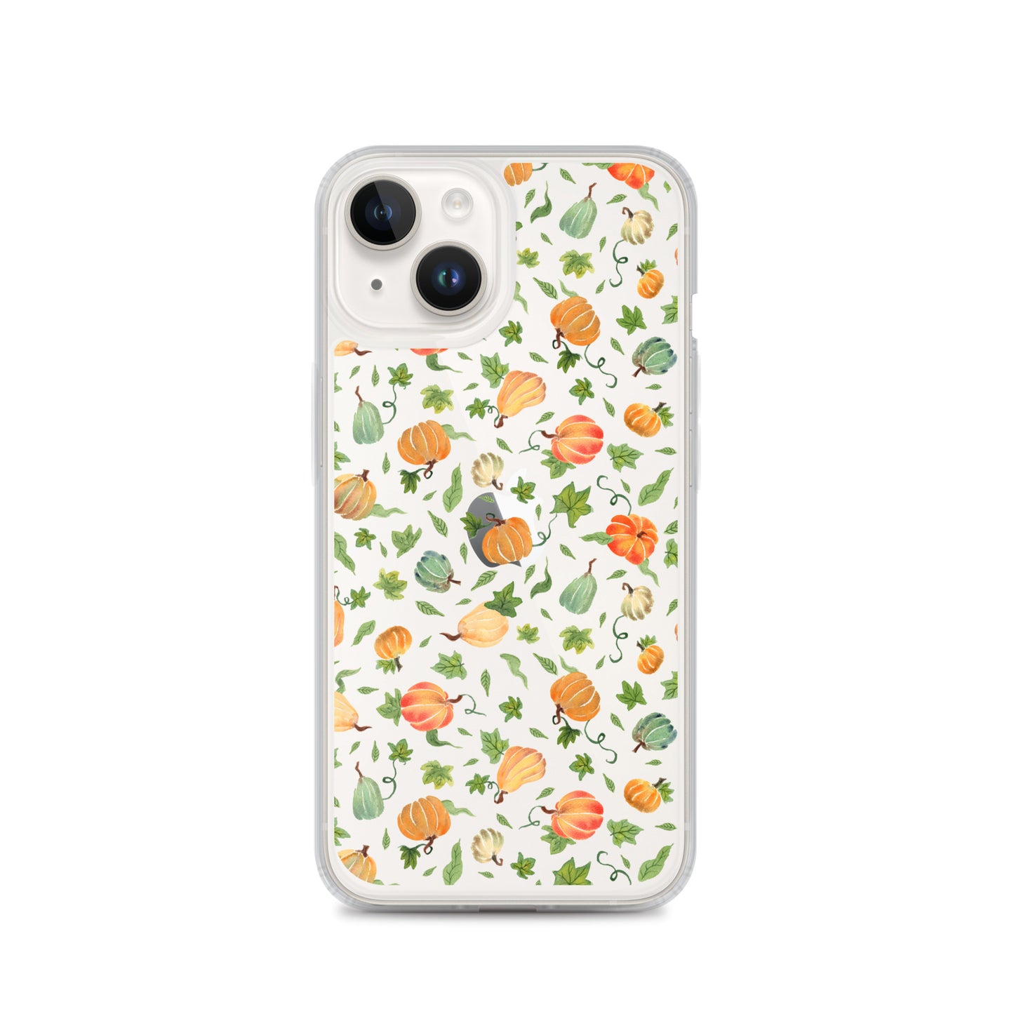 Clear Case for iPhone® - Pumpkins Pattern