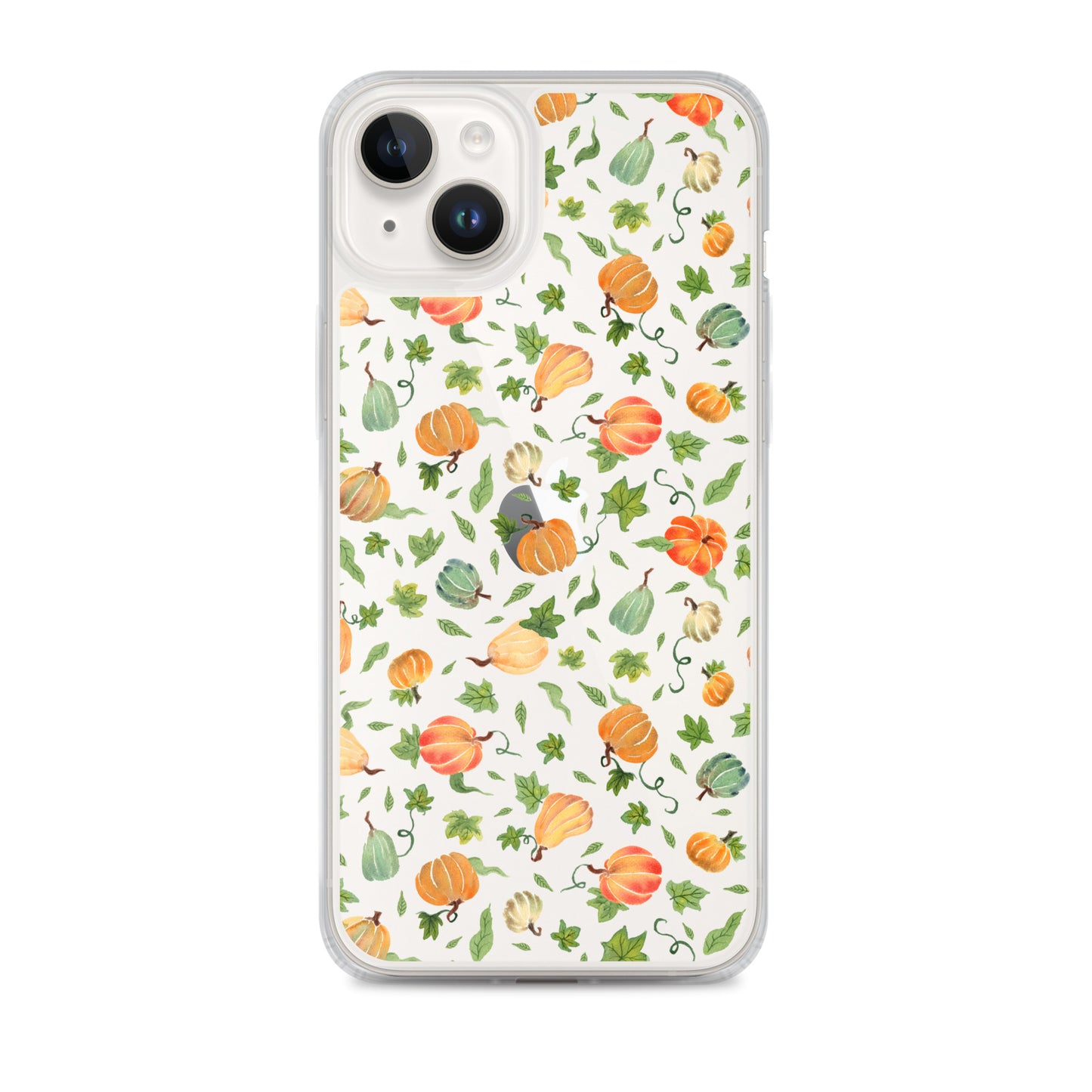 Clear Case for iPhone® - Pumpkins Pattern