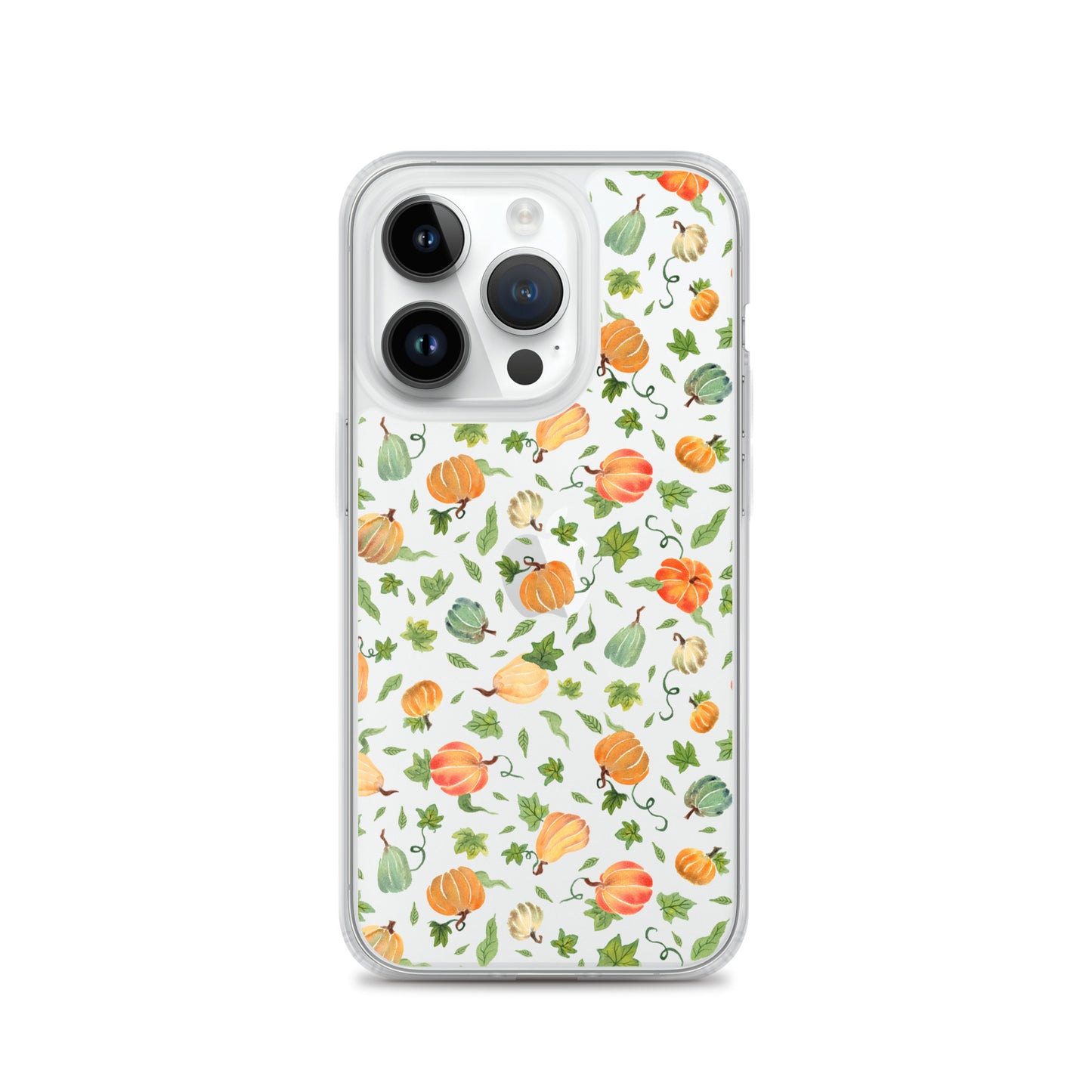 Clear Case for iPhone® - Pumpkins Pattern