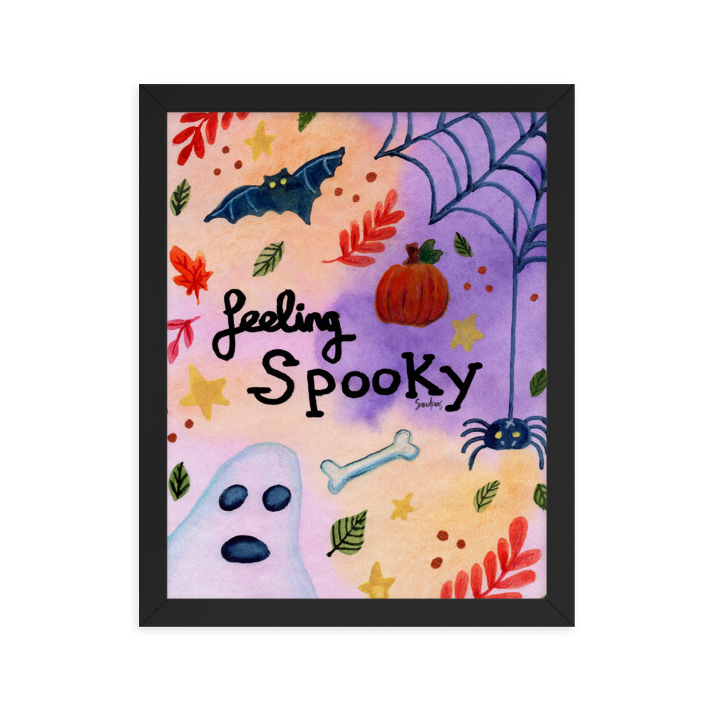 Framed poster - Halloween Feeling Spooky