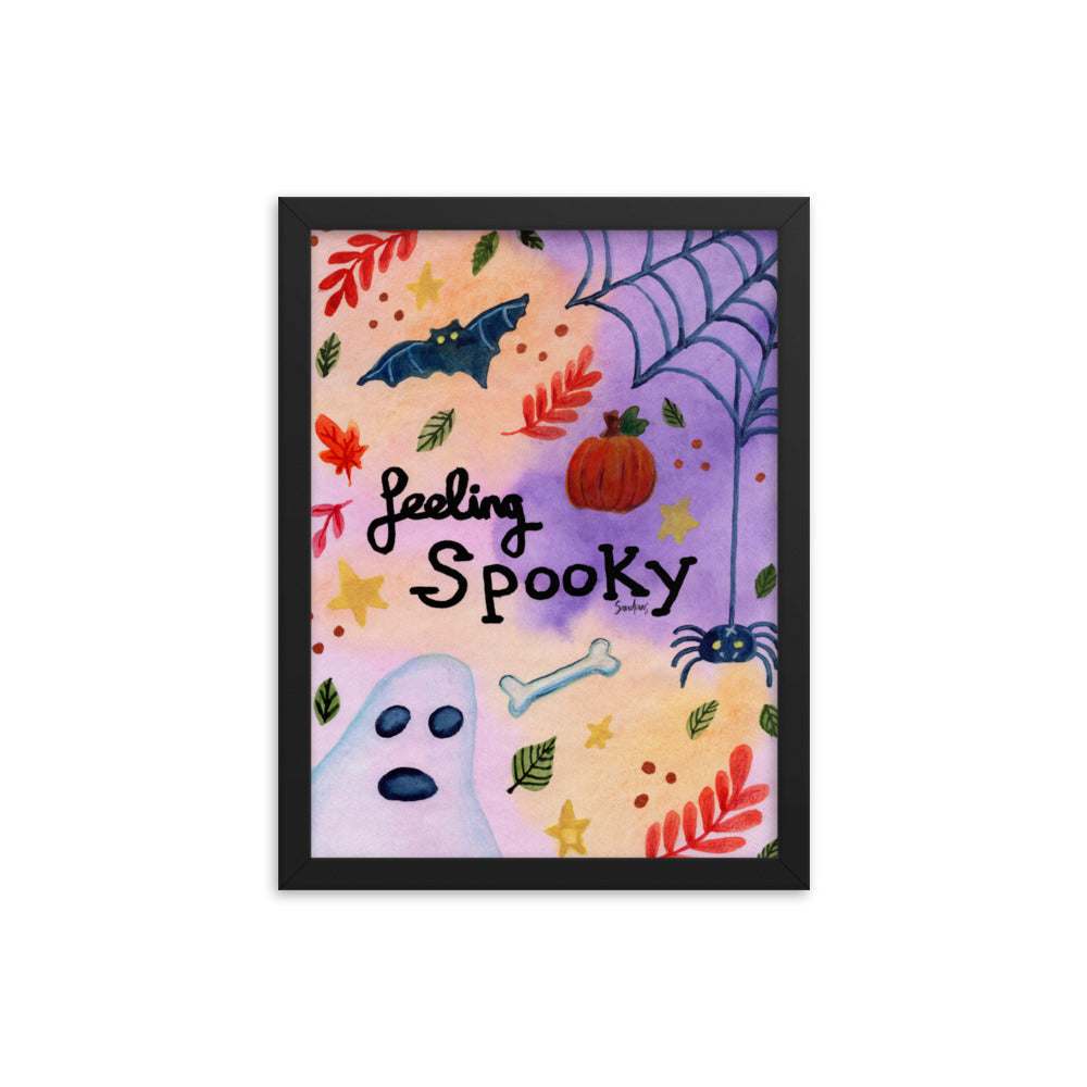 Framed poster - Halloween Feeling Spooky