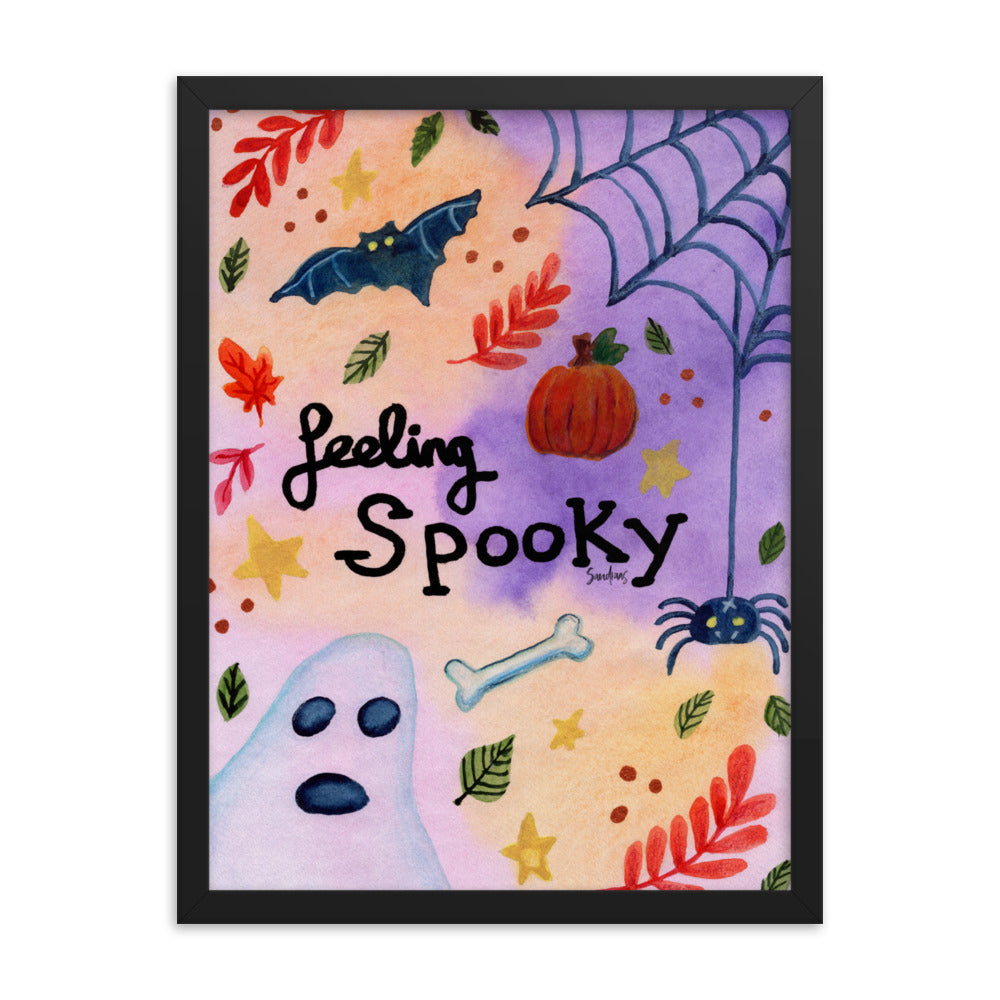 Framed poster - Halloween Feeling Spooky