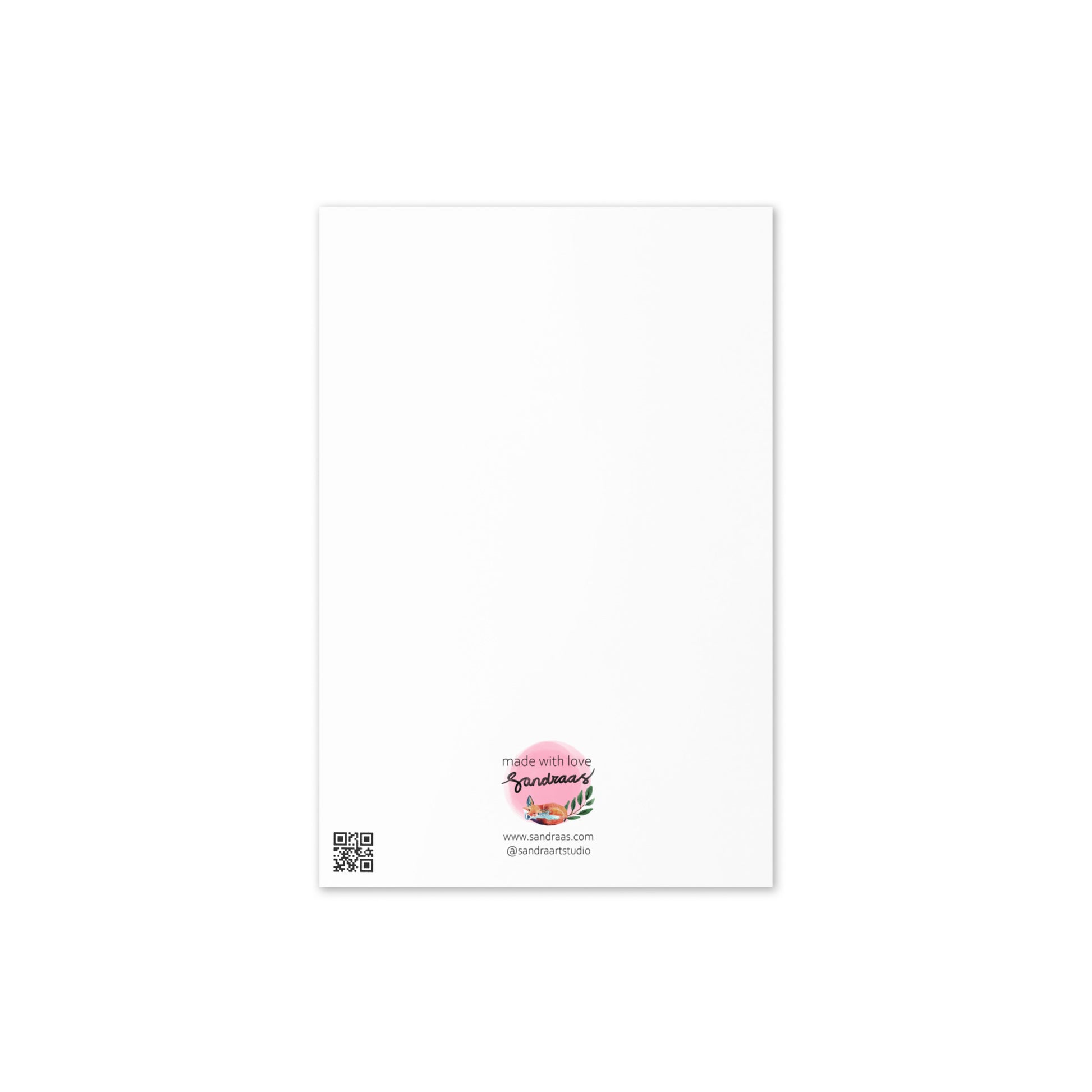 "Happy Birthday" Capybara Birthday Card – Watercolor Balloons & Multicolor Hand Lettering - SANDRAAS