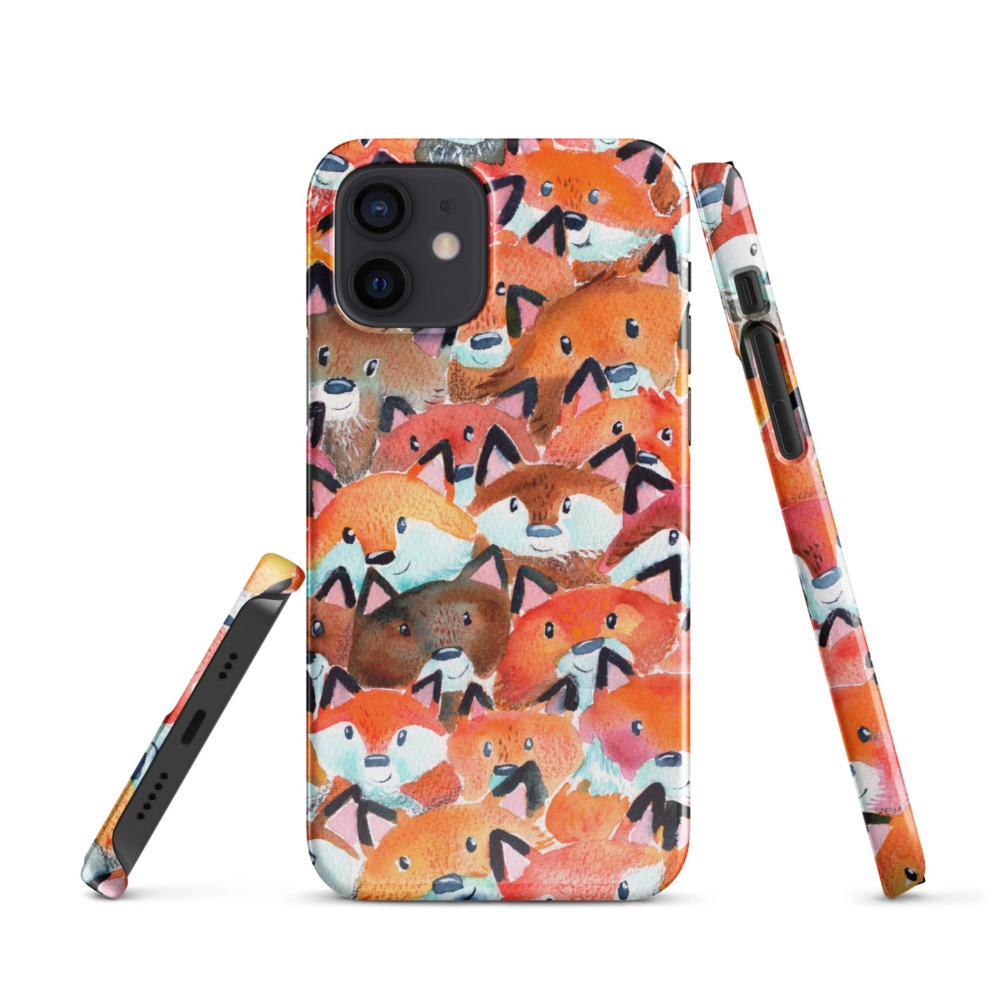 Snap case for iPhone® - Foxes