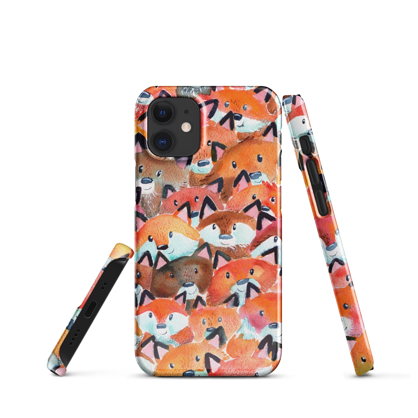 Snap case for iPhone® - Foxes