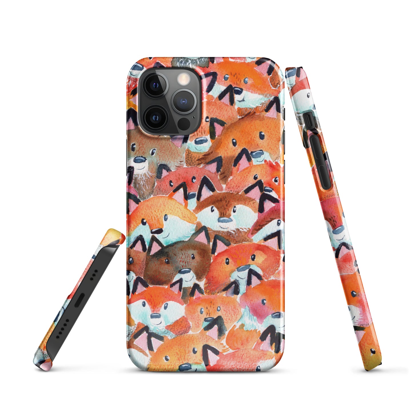 Snap case for iPhone® - Foxes