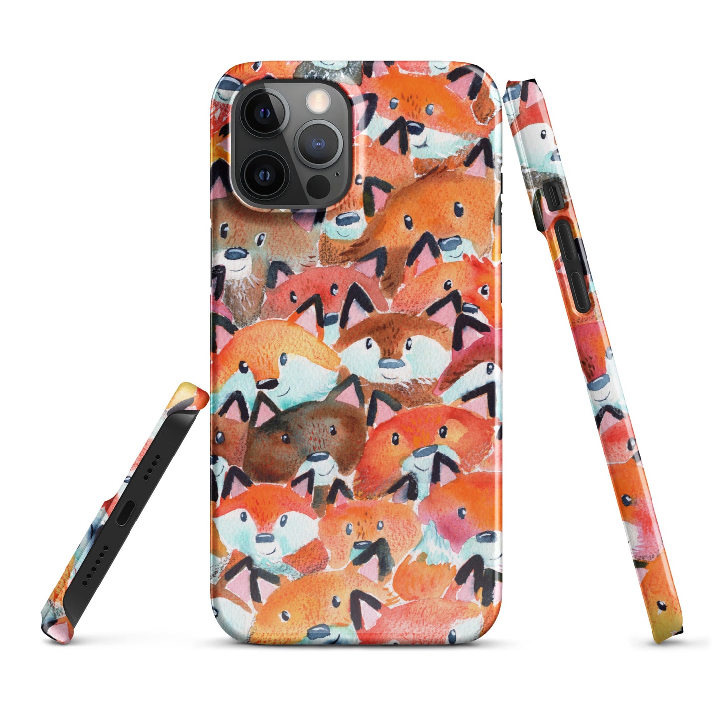 Snap case for iPhone® - Foxes