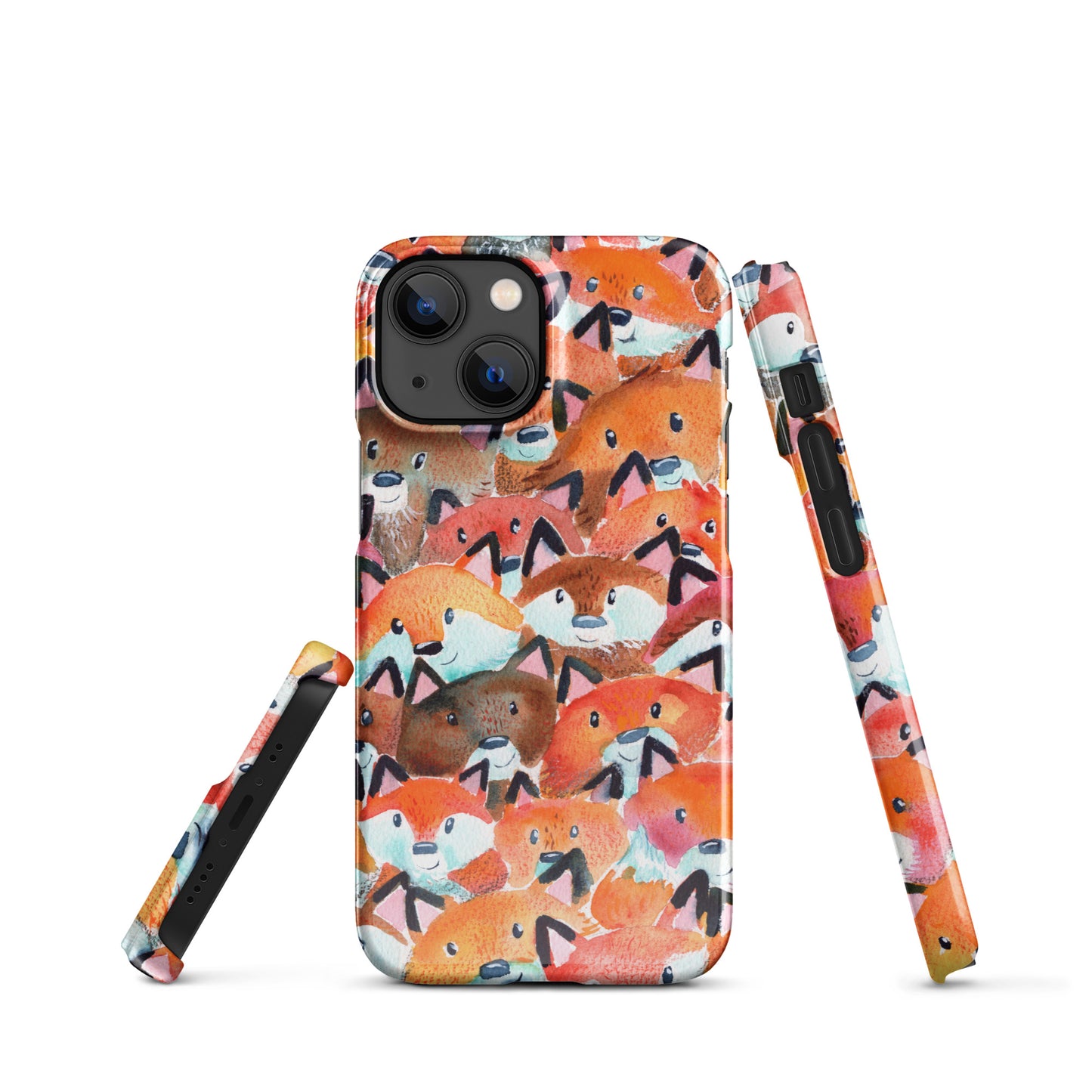 Snap case for iPhone® - Foxes