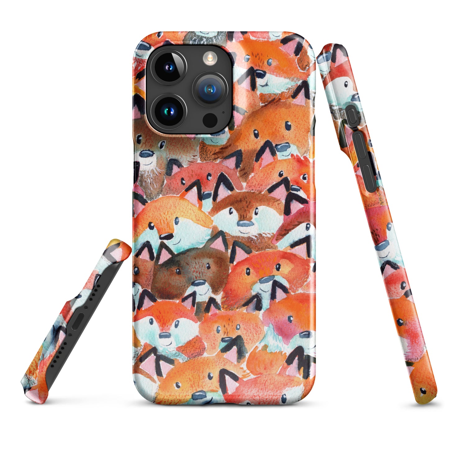 Snap case for iPhone® - Foxes