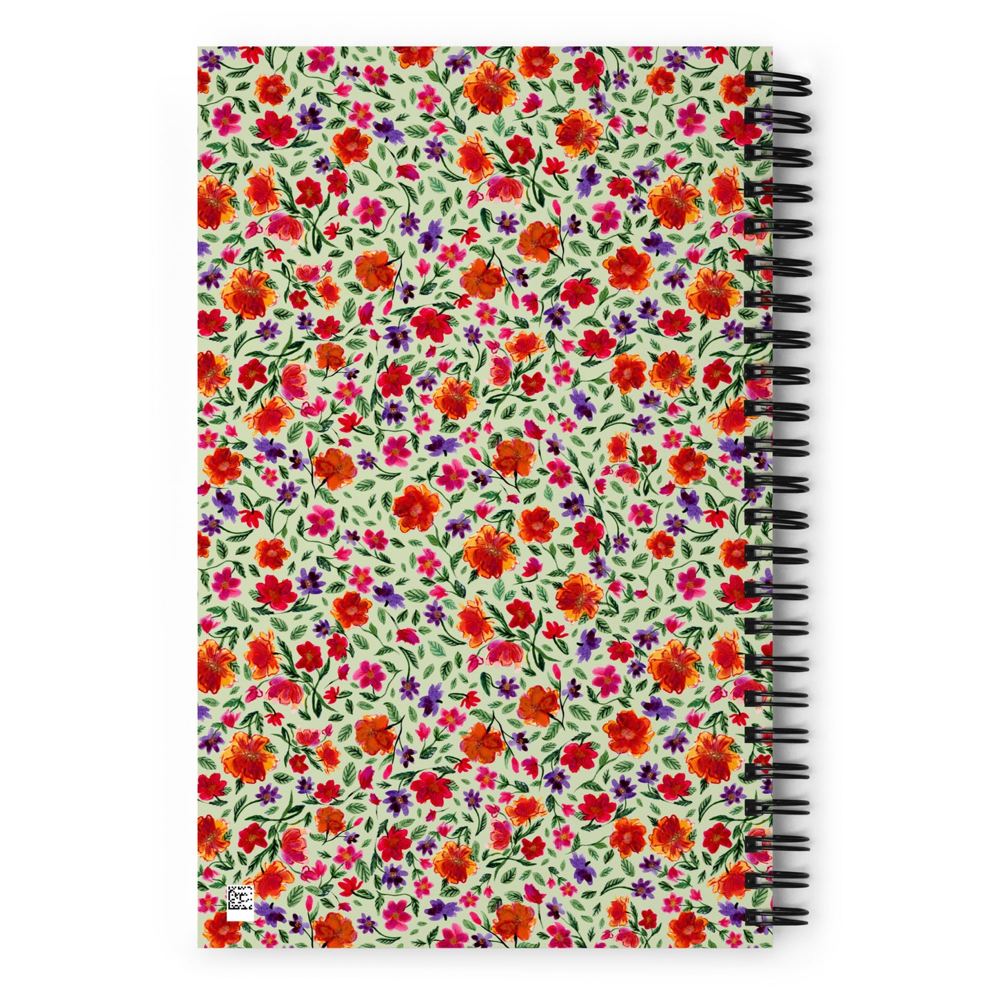 Spiral notebook - You make me happy - Green