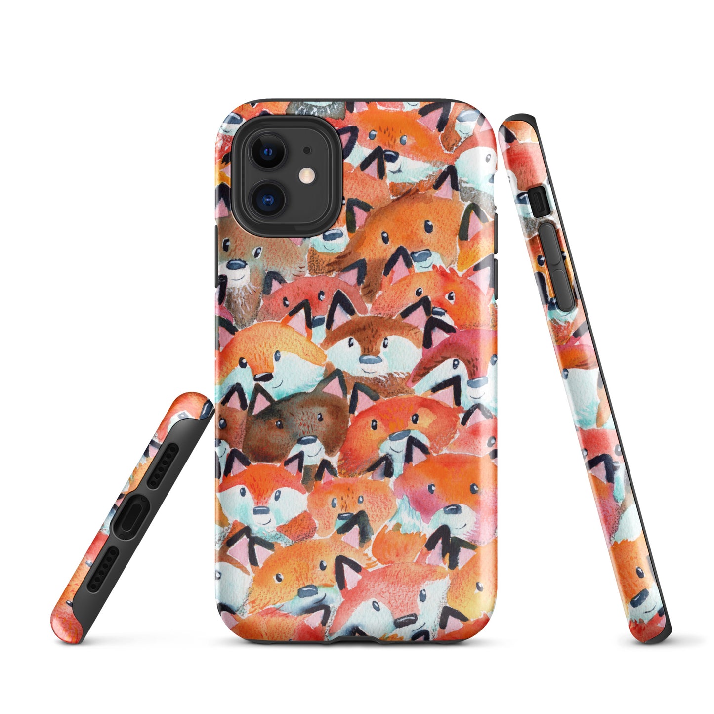 Tough Case for iPhone® - Foxes