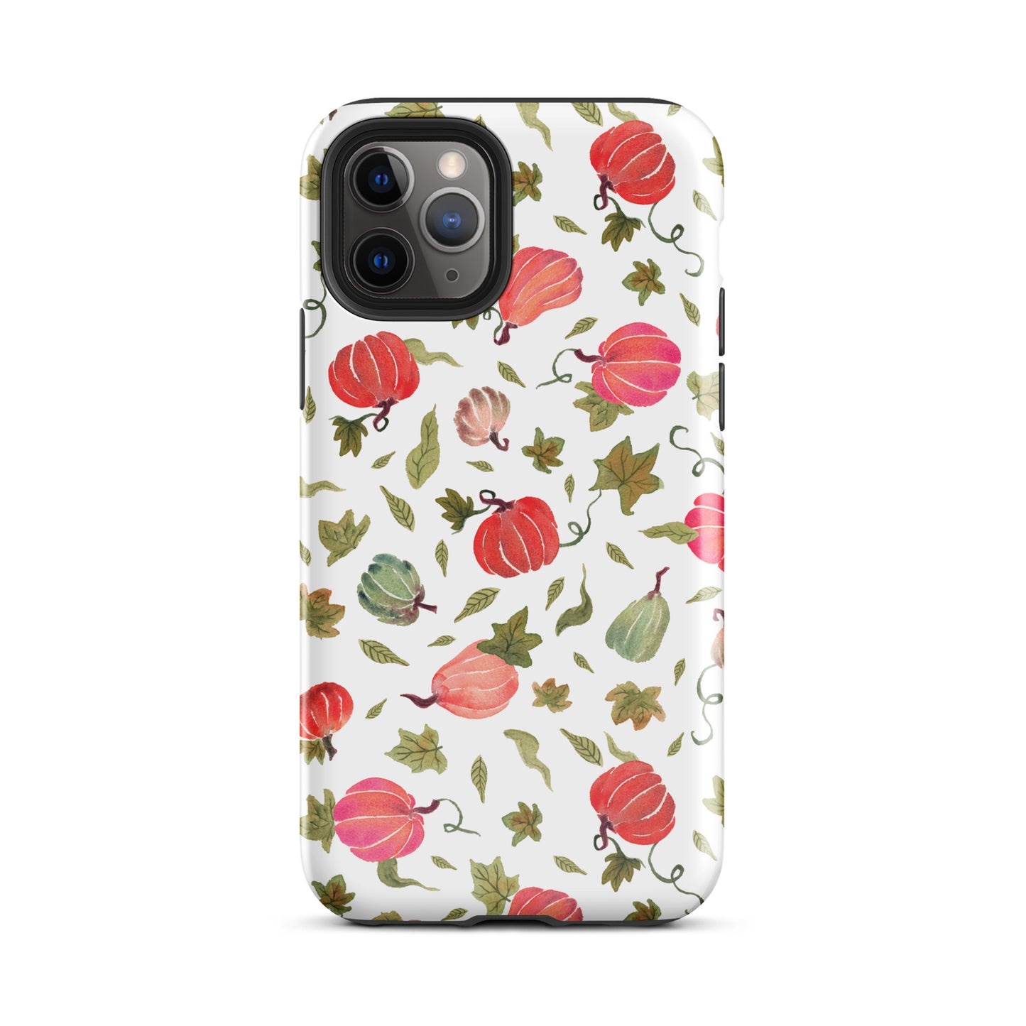 Tough Case for iPhone® - White Pink Pumpkins