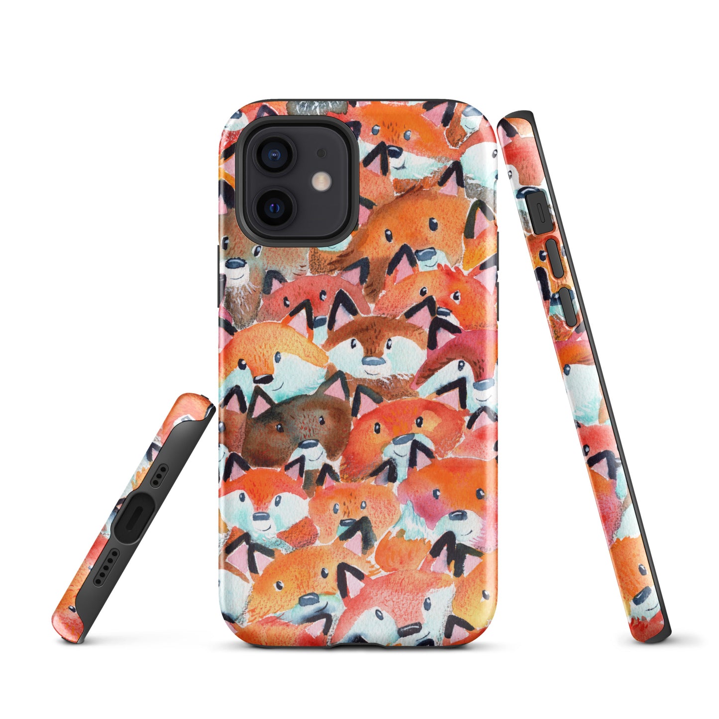 Tough Case for iPhone® - Foxes